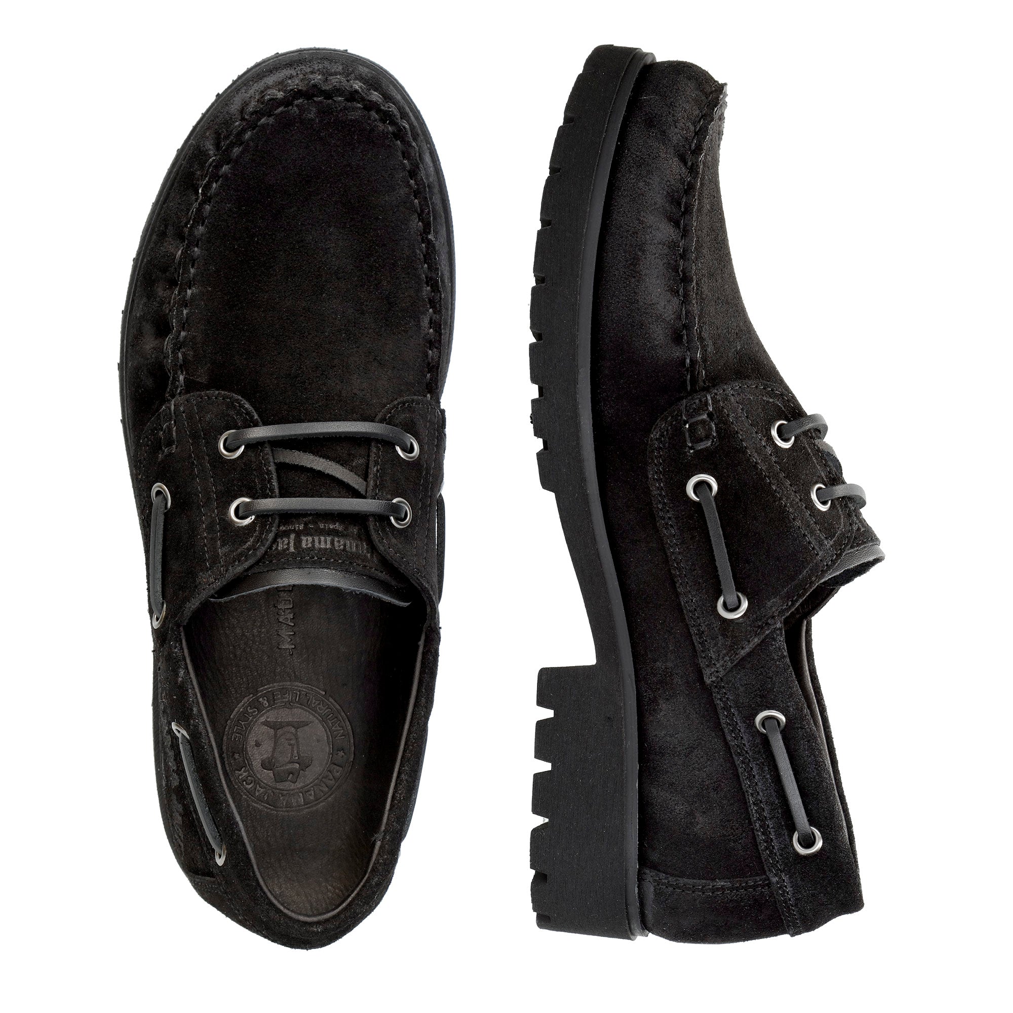panama-jack-boat-c18-herren-bootsschuh-velour-schwarz image 2