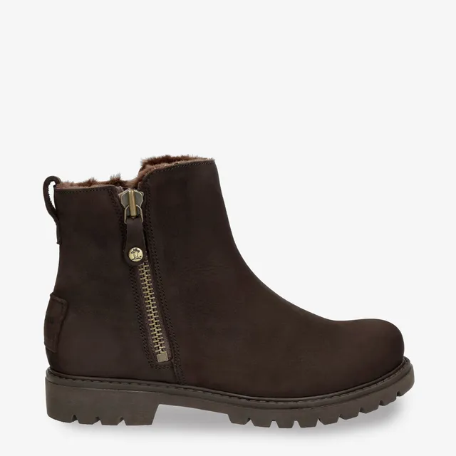 panama-jack-fiore-b9-damenstiefelette-nobuck-braun-waterproof image 1