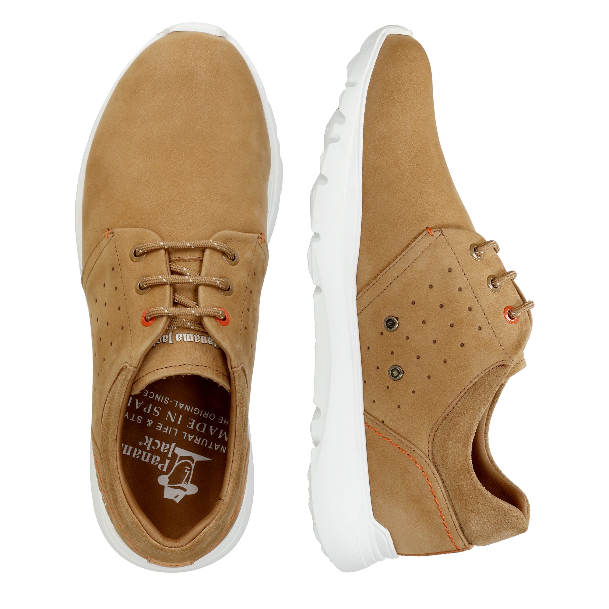 panama-jack-julius-c42-nobuck-camel-herren-sneaker image 4