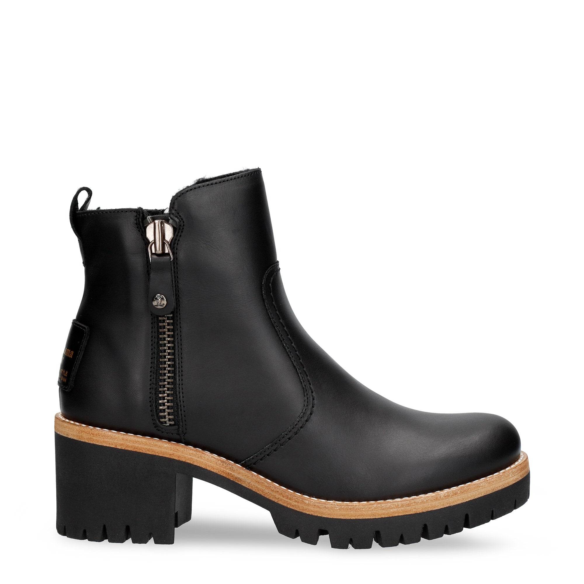 panama-jack-pauline-igloo-trav-b3-napa-negro-damenstiefelette-schwarz-absatz image 1