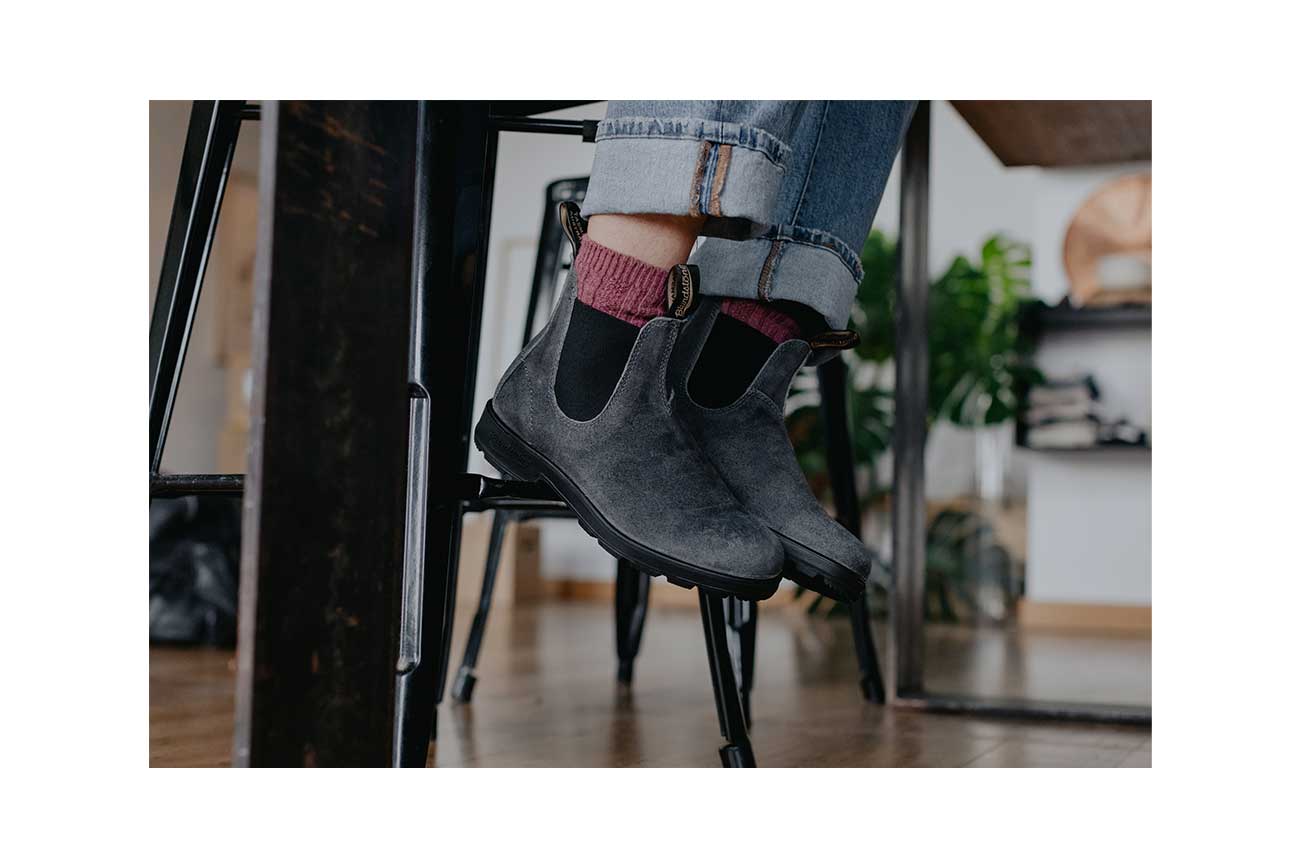 blundstone-1910-originals-chelsea-boot-steel-grey-suede-used-look image 6