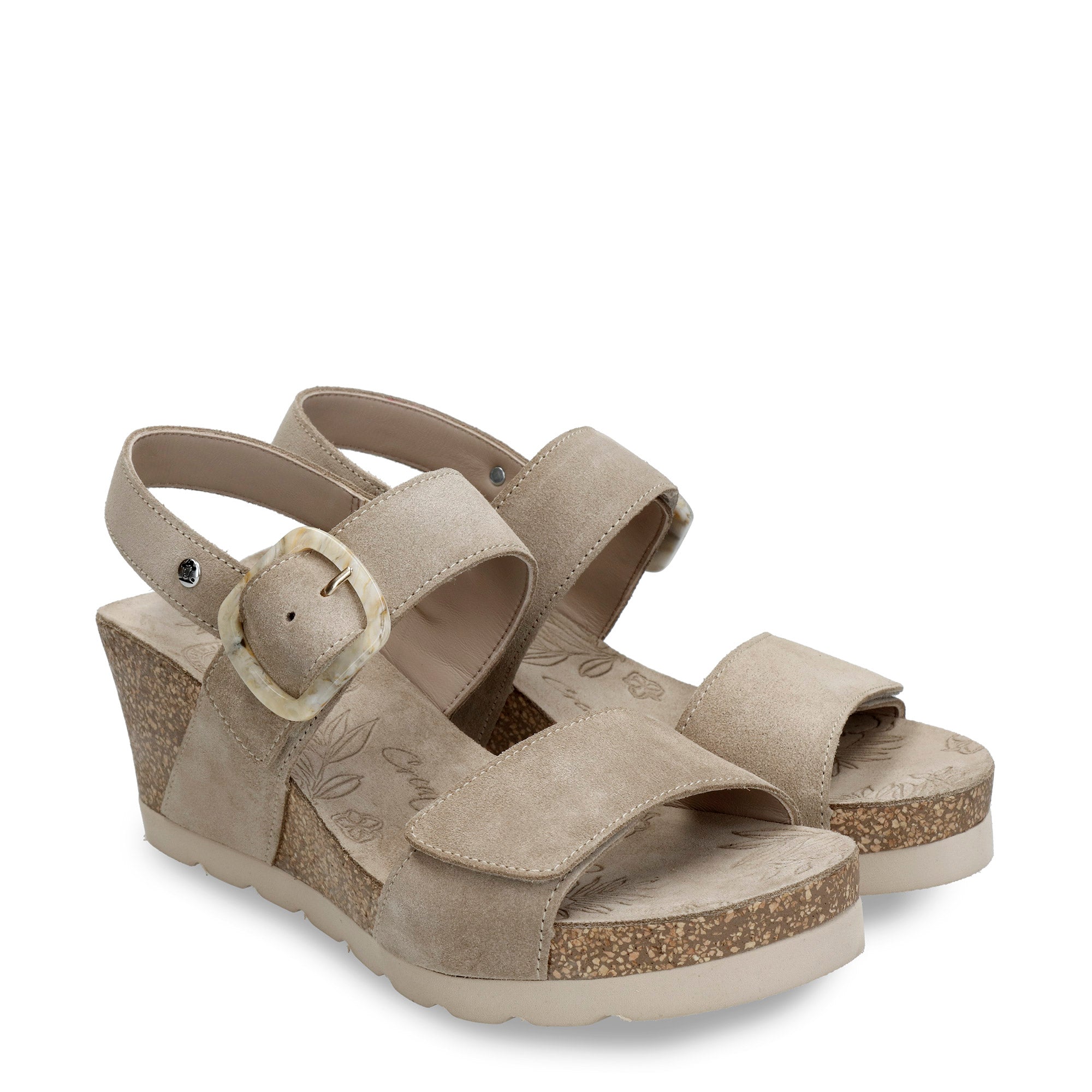 panama-jack-valle-b4-keilsandalette-taupe-velours image 3