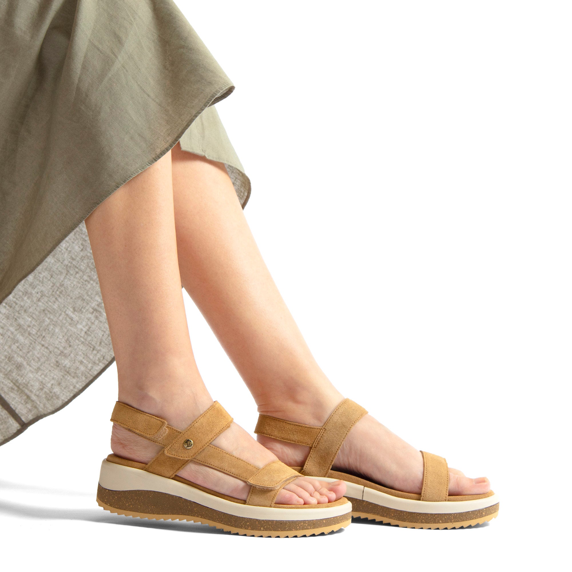 panama-jack-alana-b1-keilsandalette-velour-camel image 2