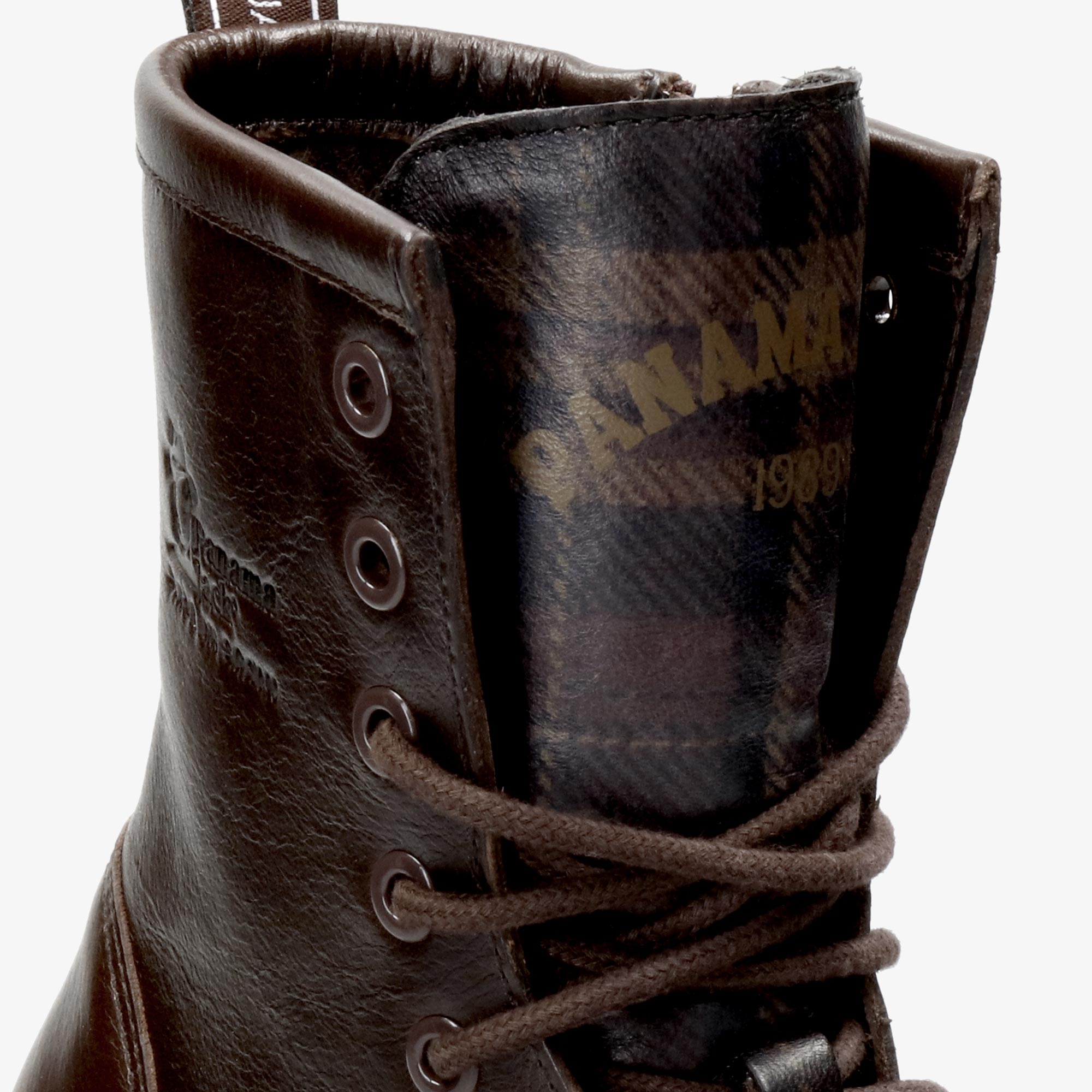 panama-jack-frisia-plaid-b1-damenstiefel-napa-braun-waterproof image 7