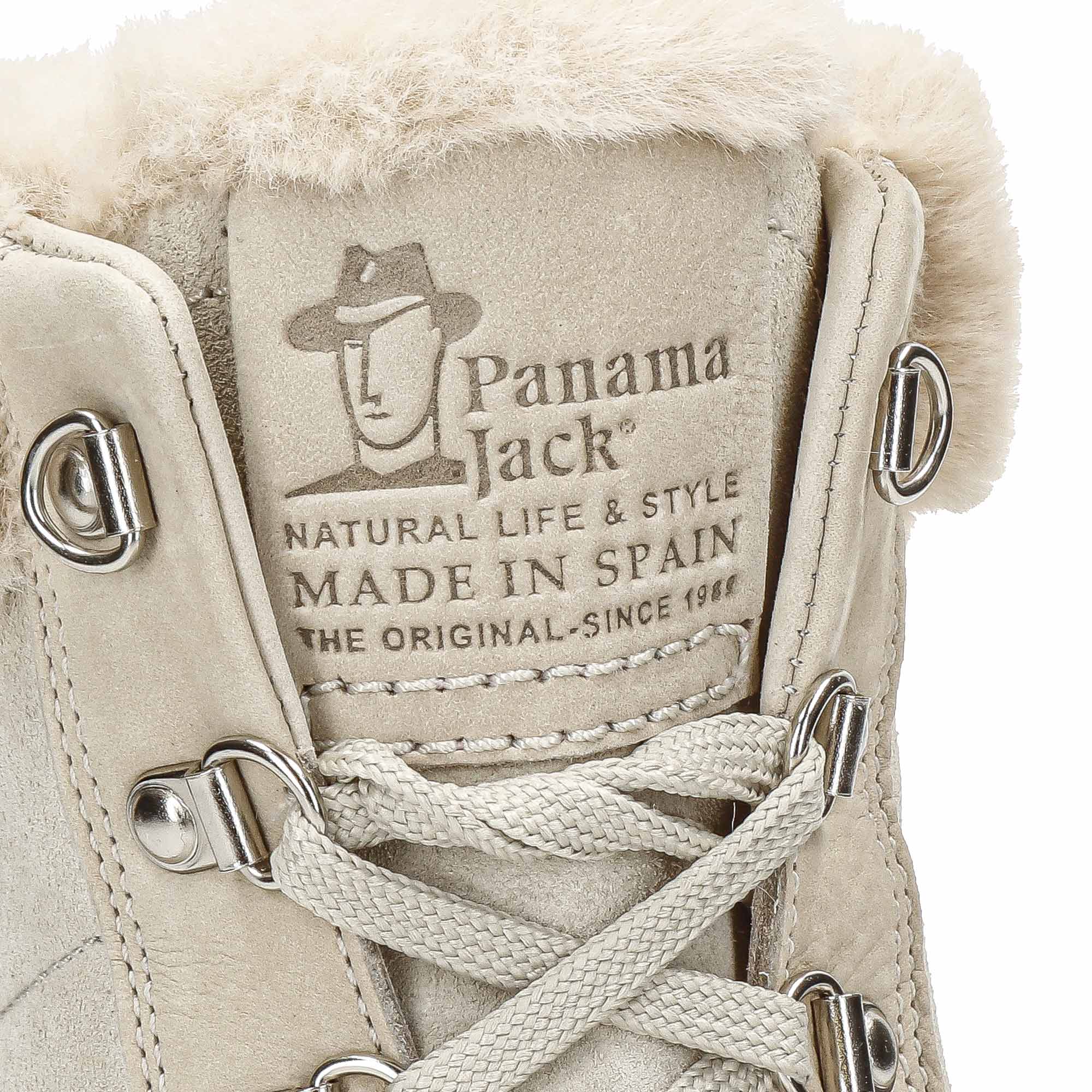 panama-jack-tuscani-b28-damenstiefel-waterproof-nubukleder-natural image 7
