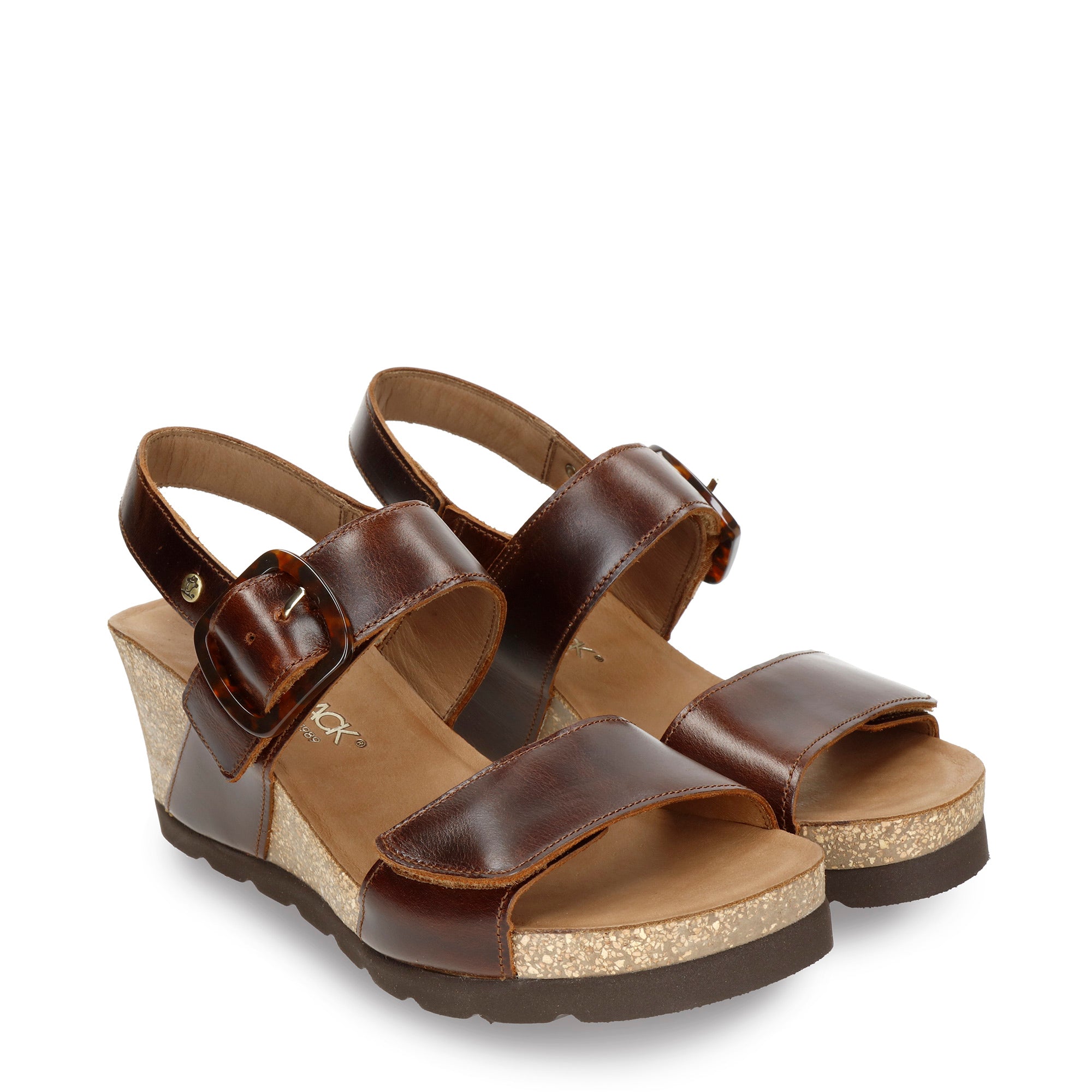 panama-jack-valle-clay-keilsandalette-pull-up-cognac-damen image 3