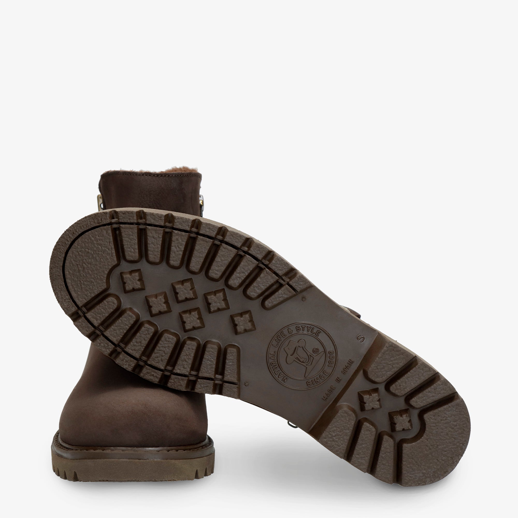 panama-jack-fiore-b9-damenstiefelette-nobuck-braun-waterproof image 3