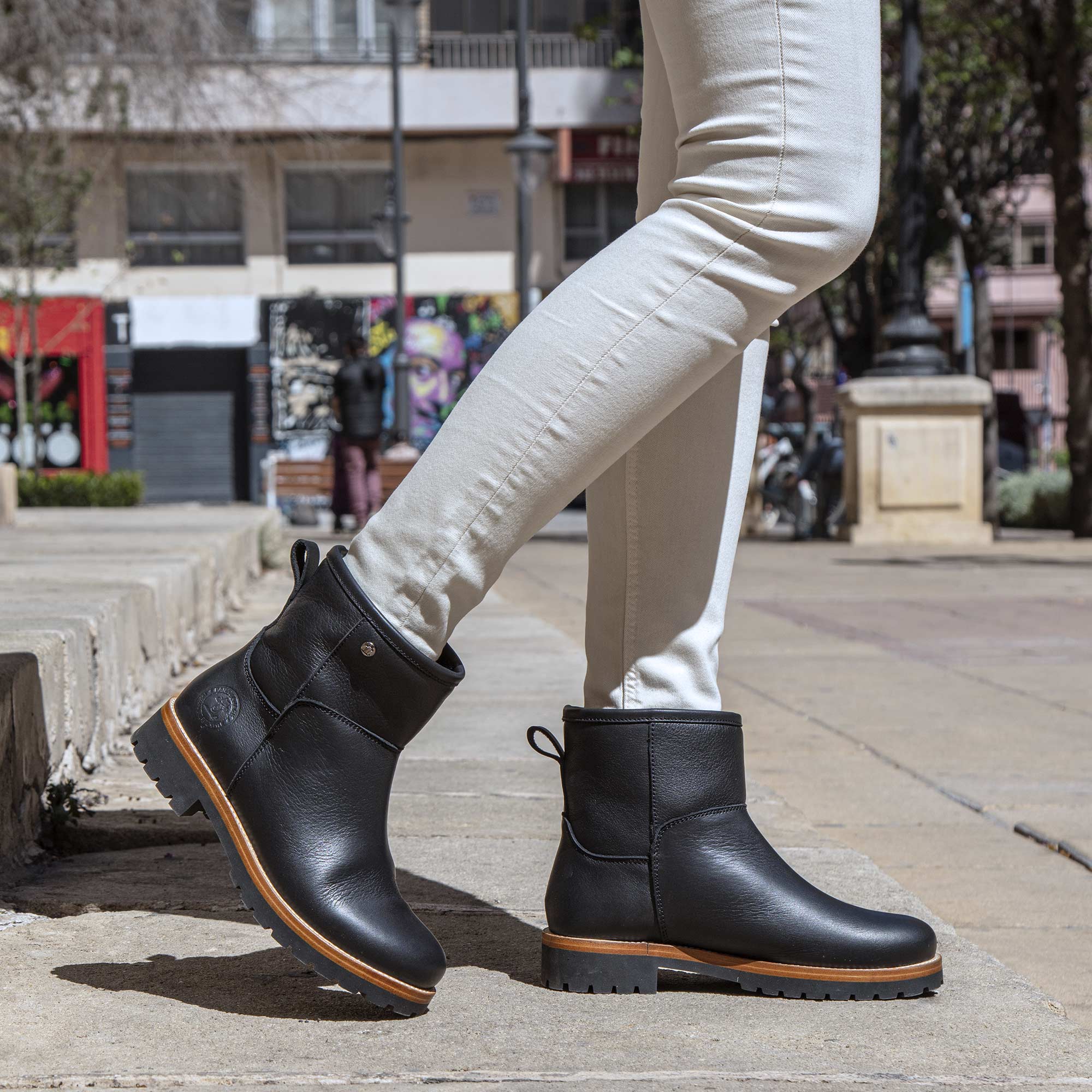 panama-jack-grace-b4-napa-negro-flacher-damenstiefel-schwarz image 8