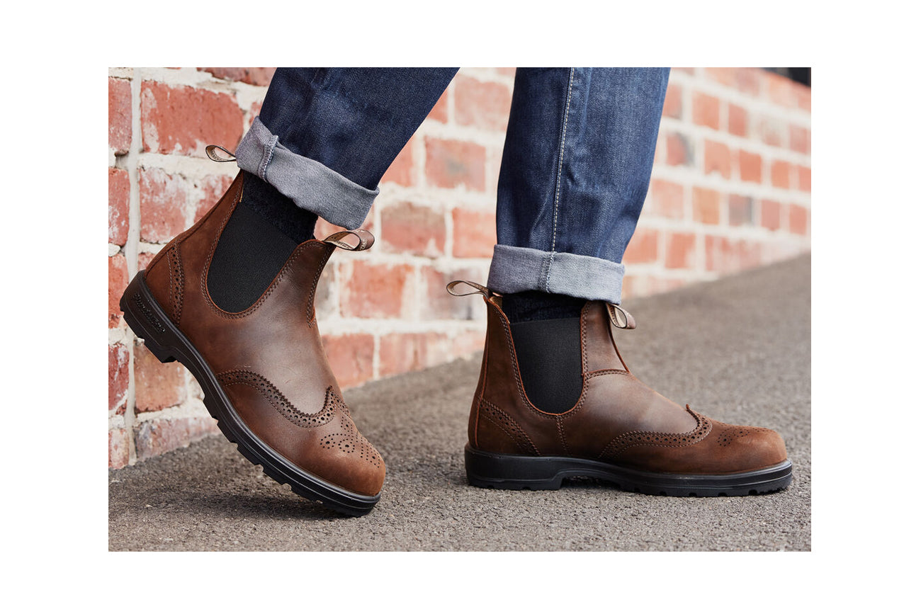 blundstone-2444-brogued-chelsea-boot-antique-brown image 3