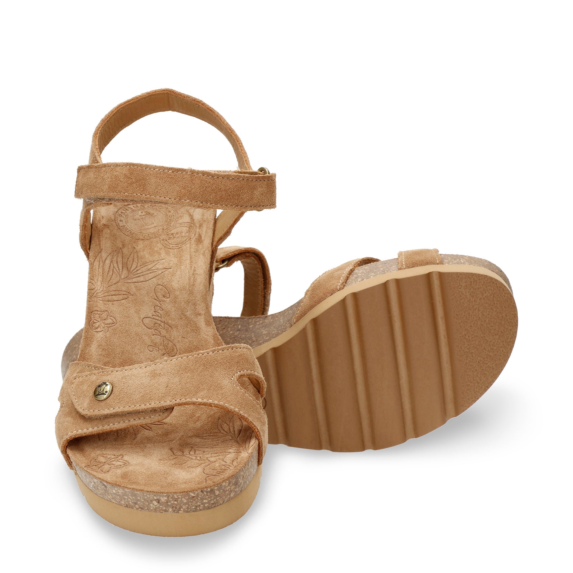 panama-jack-julia-b74-velour-cuero-keilsandalette image 5