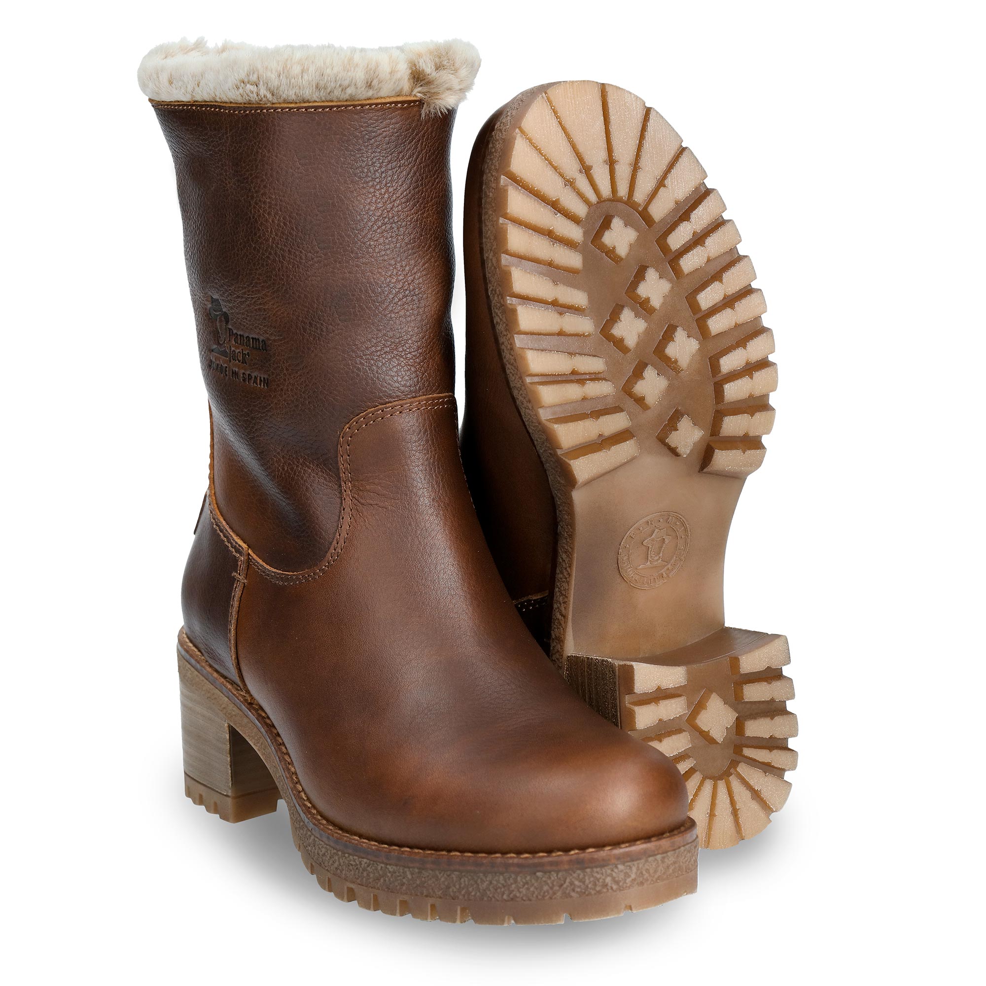 panama-jack-piola-b8-damenstiefel-cognac-absatz-6-5-cm image 5