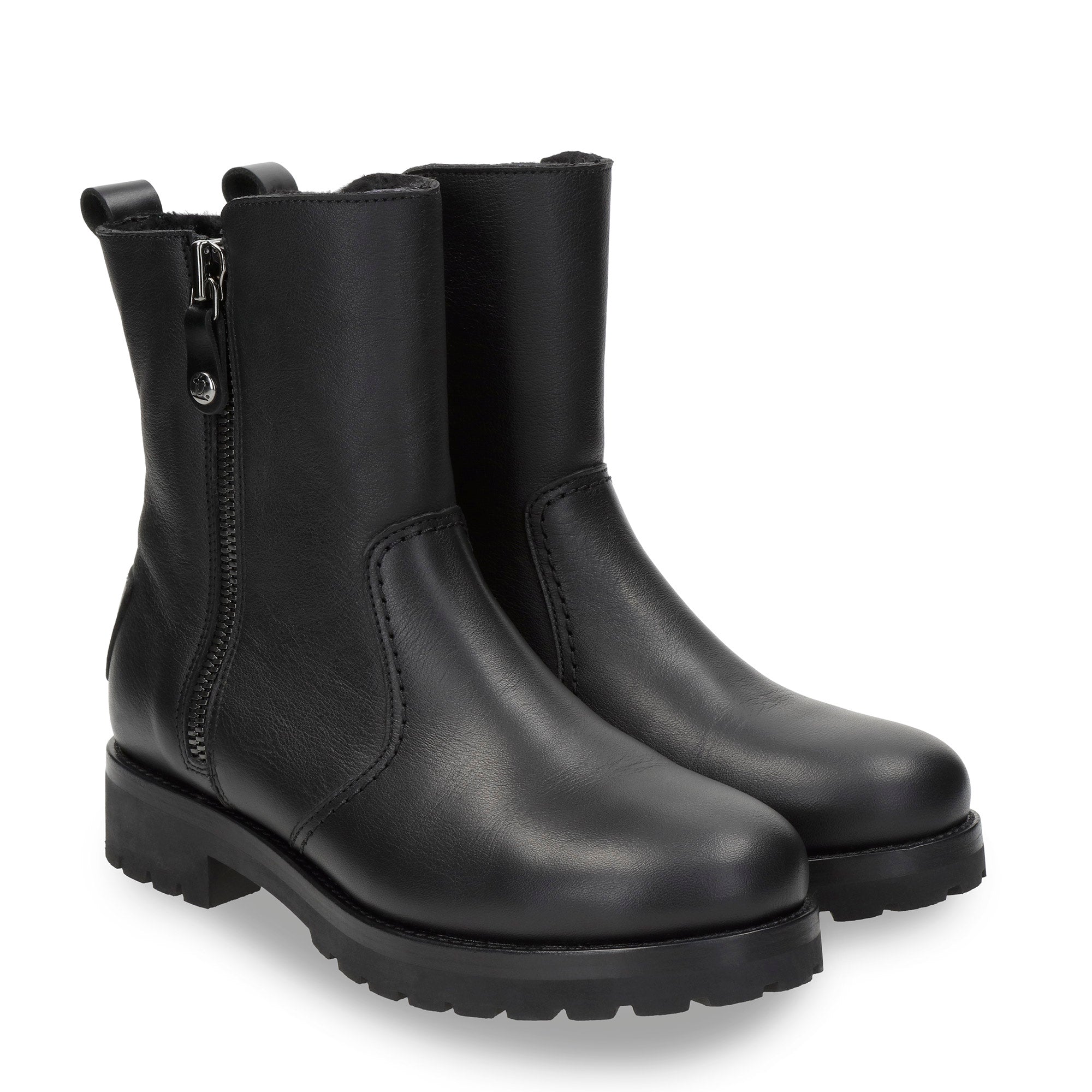 panama-jack-fabi-igloo-b1-damenstiefel-napa-negro-lammfell image 3