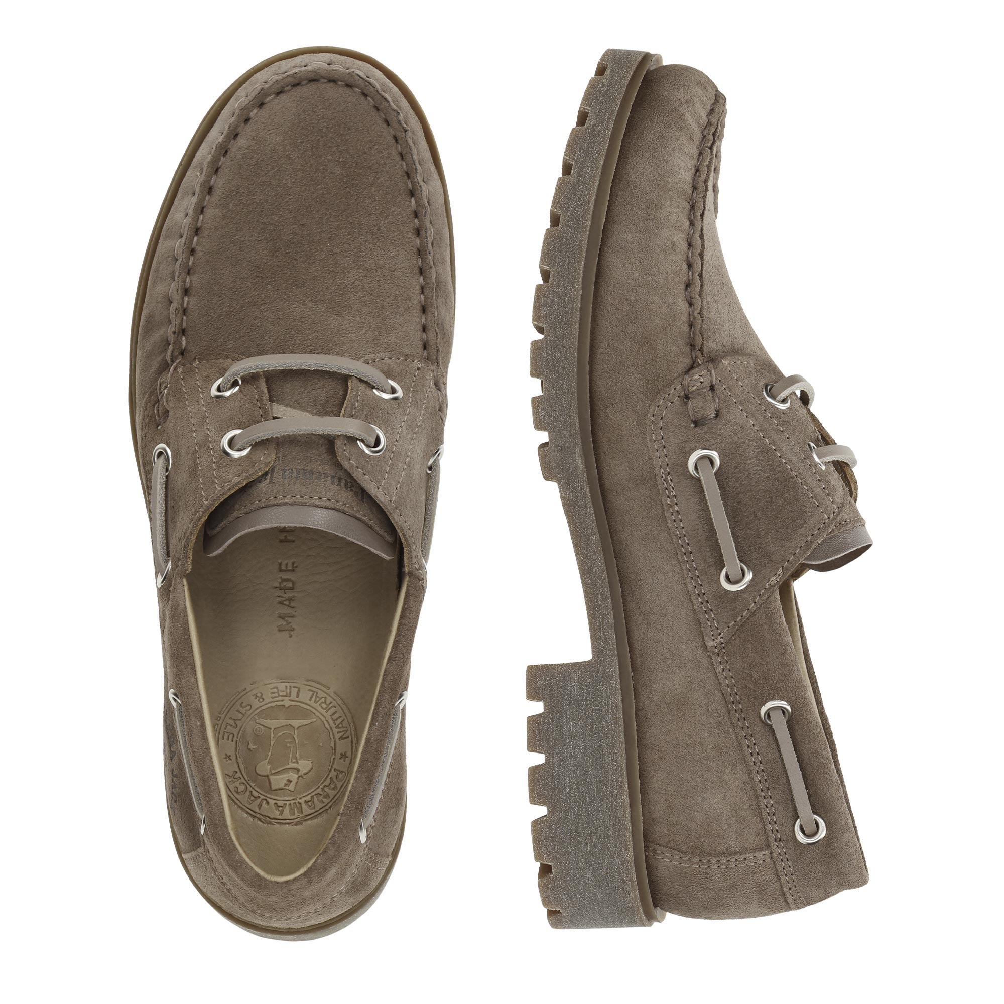 panama-jack-boat-b13-velour-damen-bootsschuhe-piedra-stone image 4