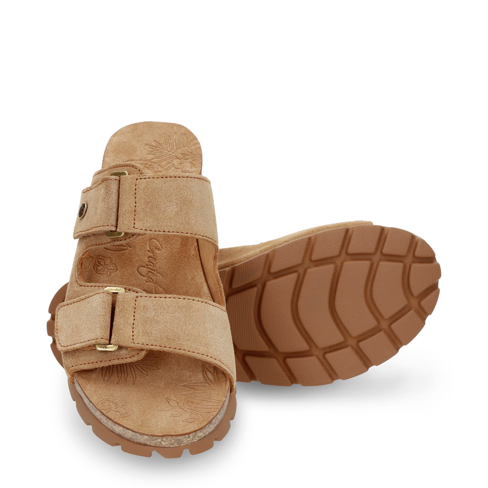 panama-jack-sade-b1-damensandale-velours-camel-klett image 5