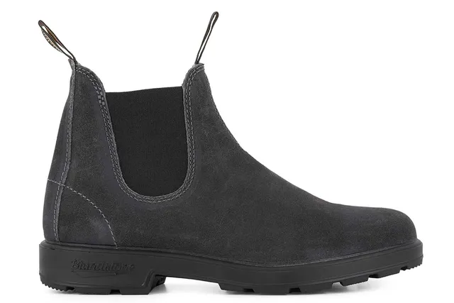 blundstone-1910-originals-chelsea-boot-steel-grey-suede-used-look image 1