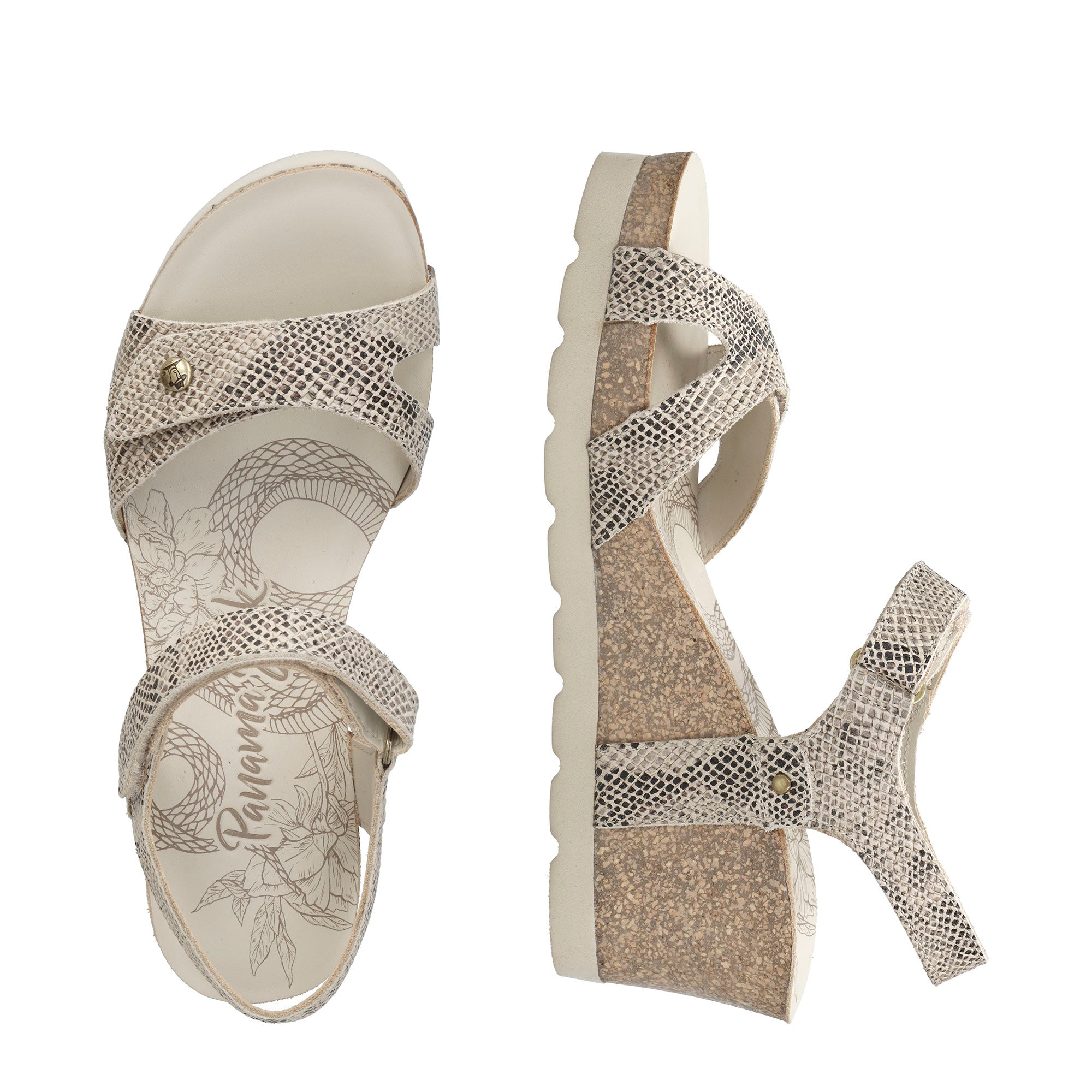 panama-jack-julia-b88-damen-keilsandalette-napa-natural image 4