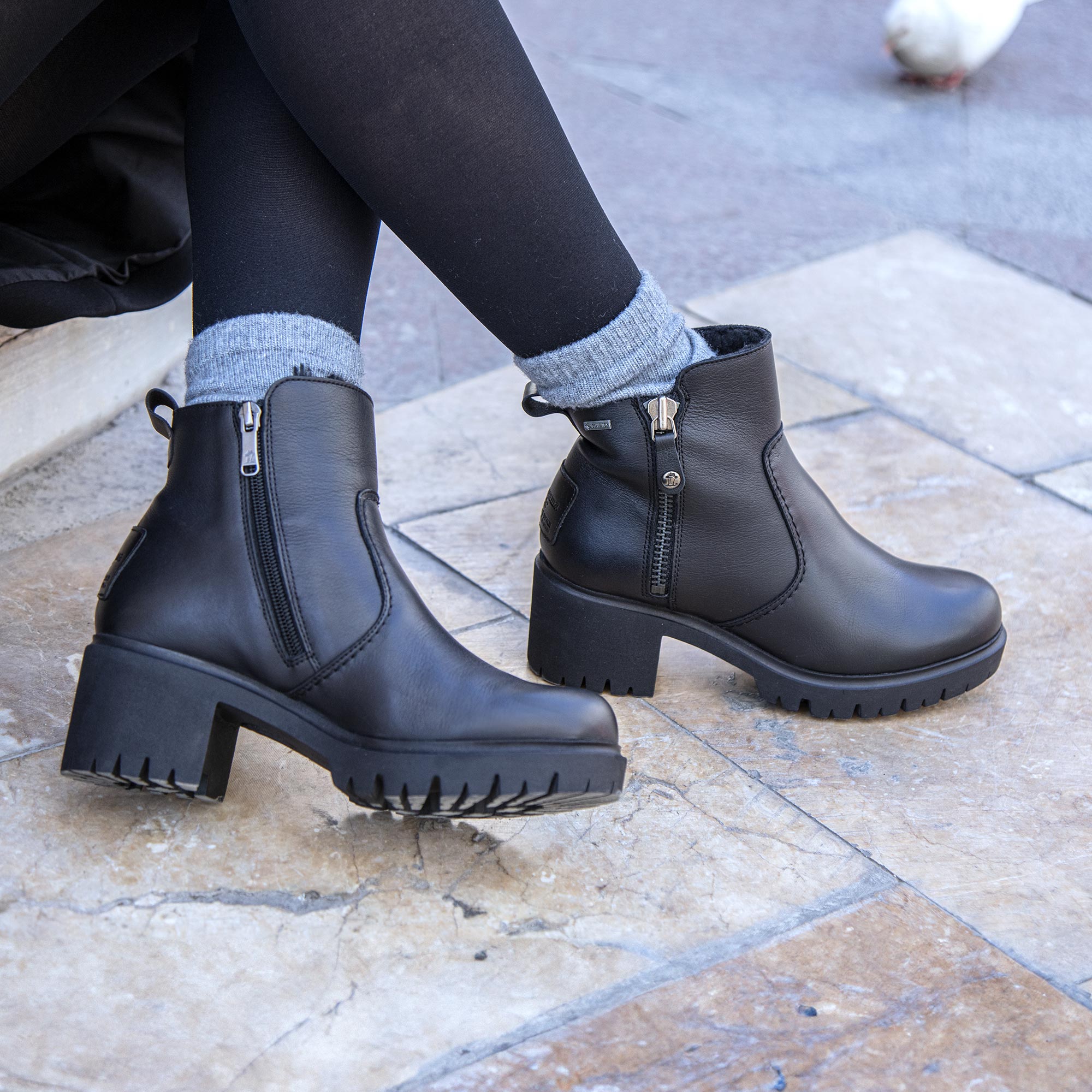 panama-jack-pauline-gtx-b5-damenstiefelette-napa-negro-gore-tex-absatz image 8