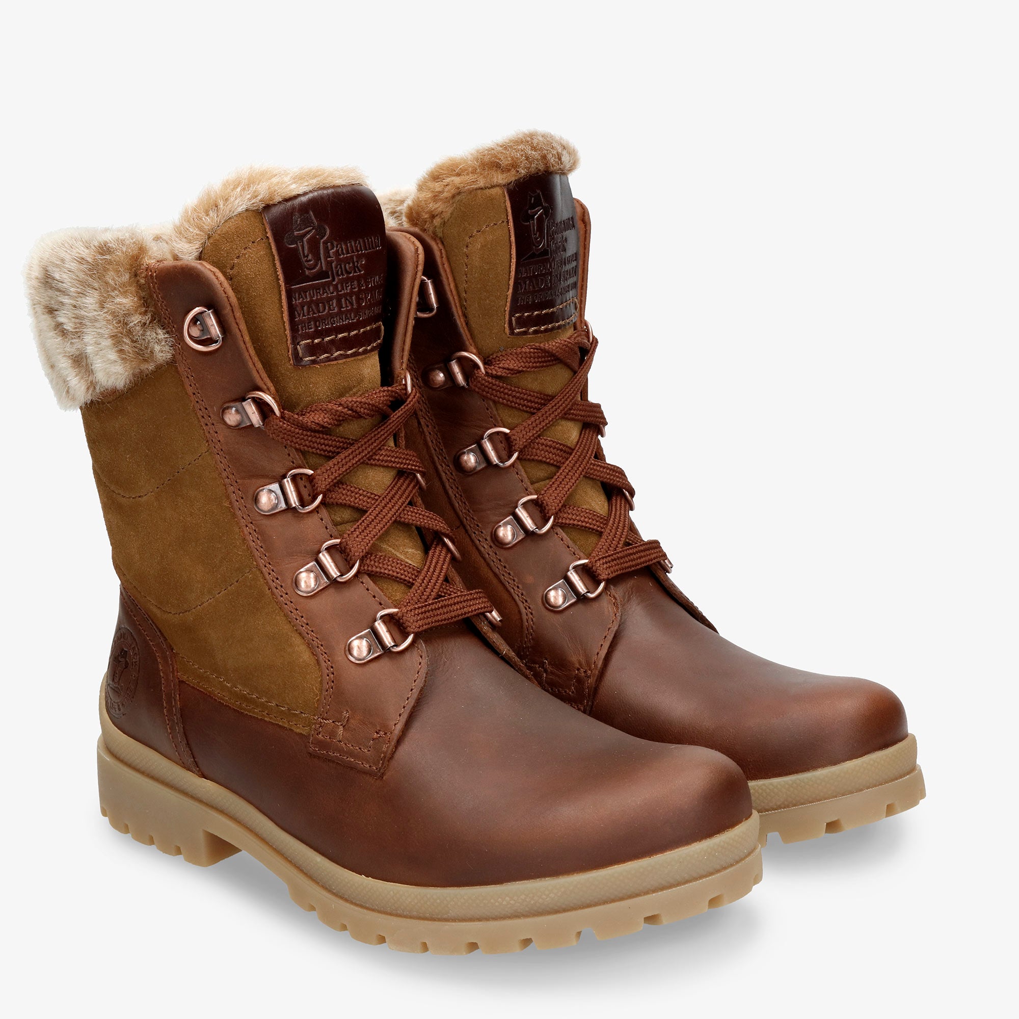 panama-jack-tuscani-b26-damenstiefel-napa-cuero-cognac image 3