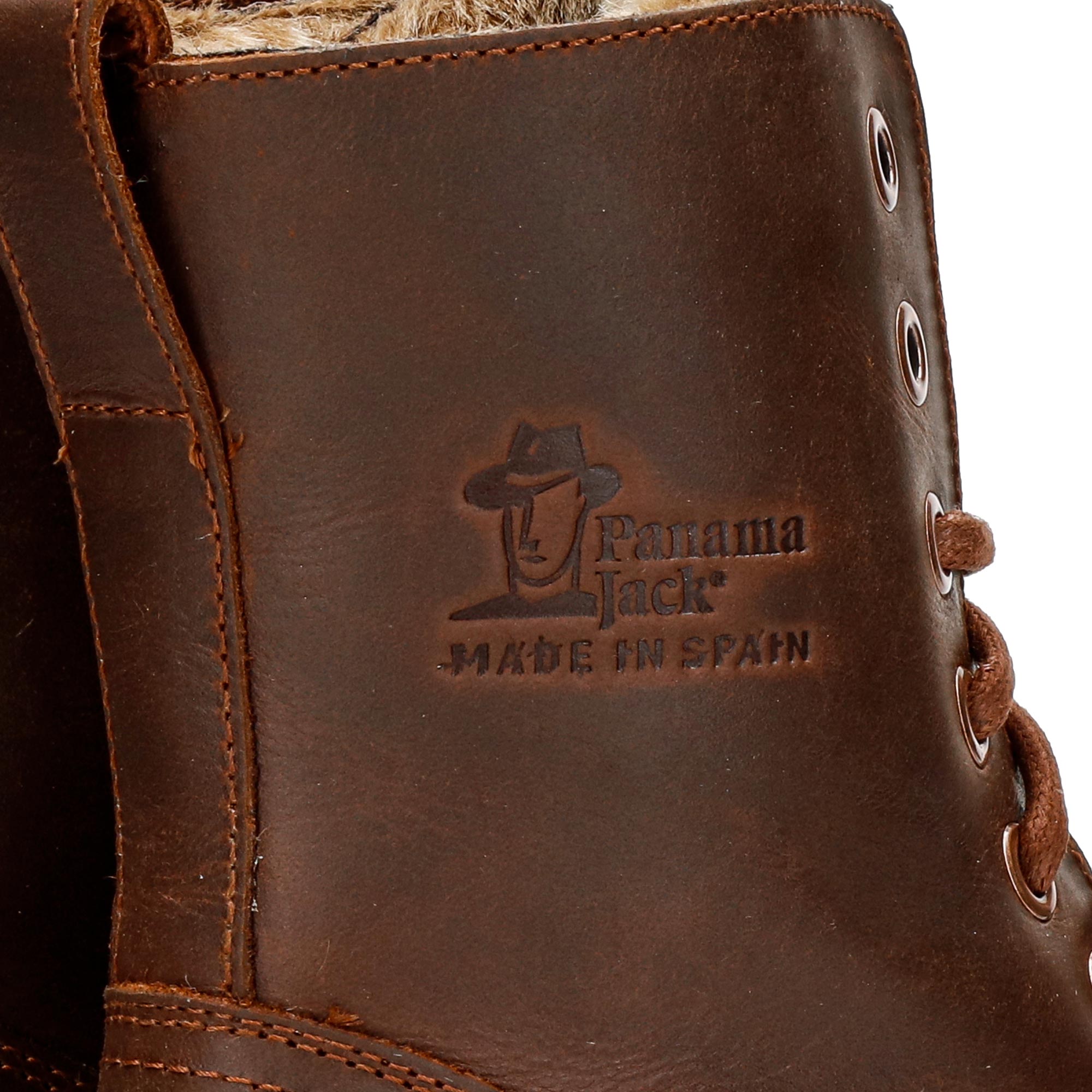 panama-jack-padma-b13-napa-cuero-damenstiefel-mit-absatz-cognac image 6