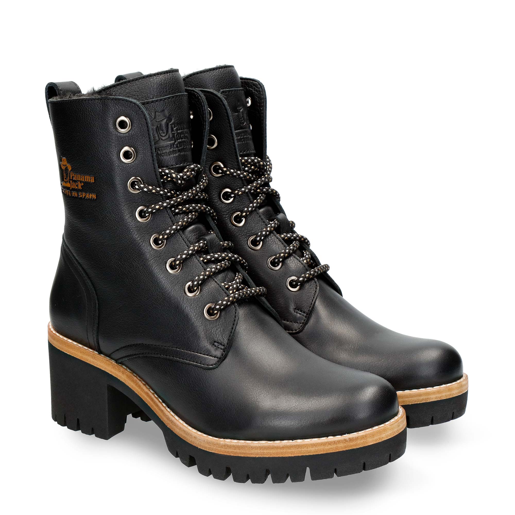 panama-jack-padma-b11-damenstiefel-mit-absatz-napa-negro-wasserdicht image 3