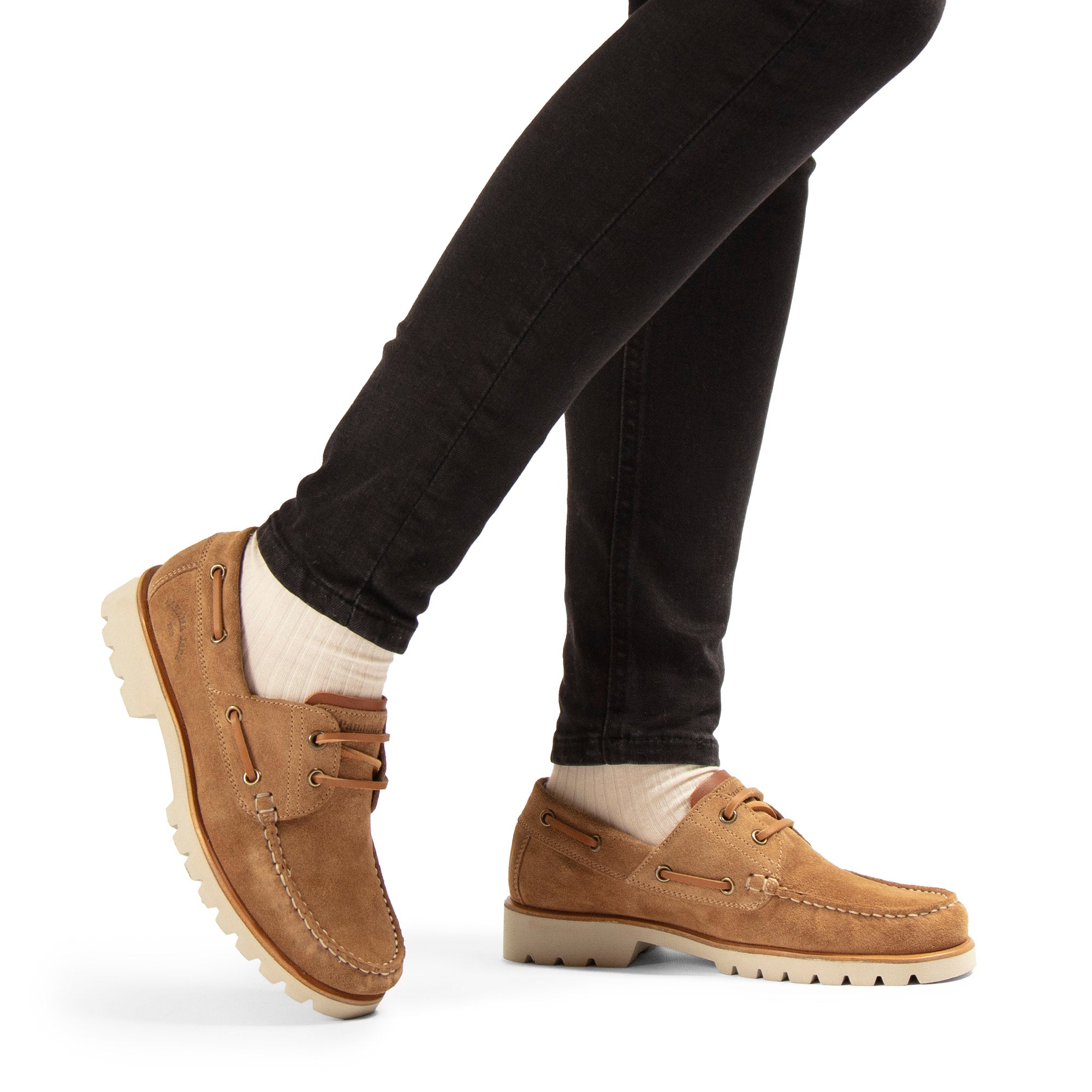 panama-jack-boat-b7-damen-bootsschuh-velour-cuero-camel image 2