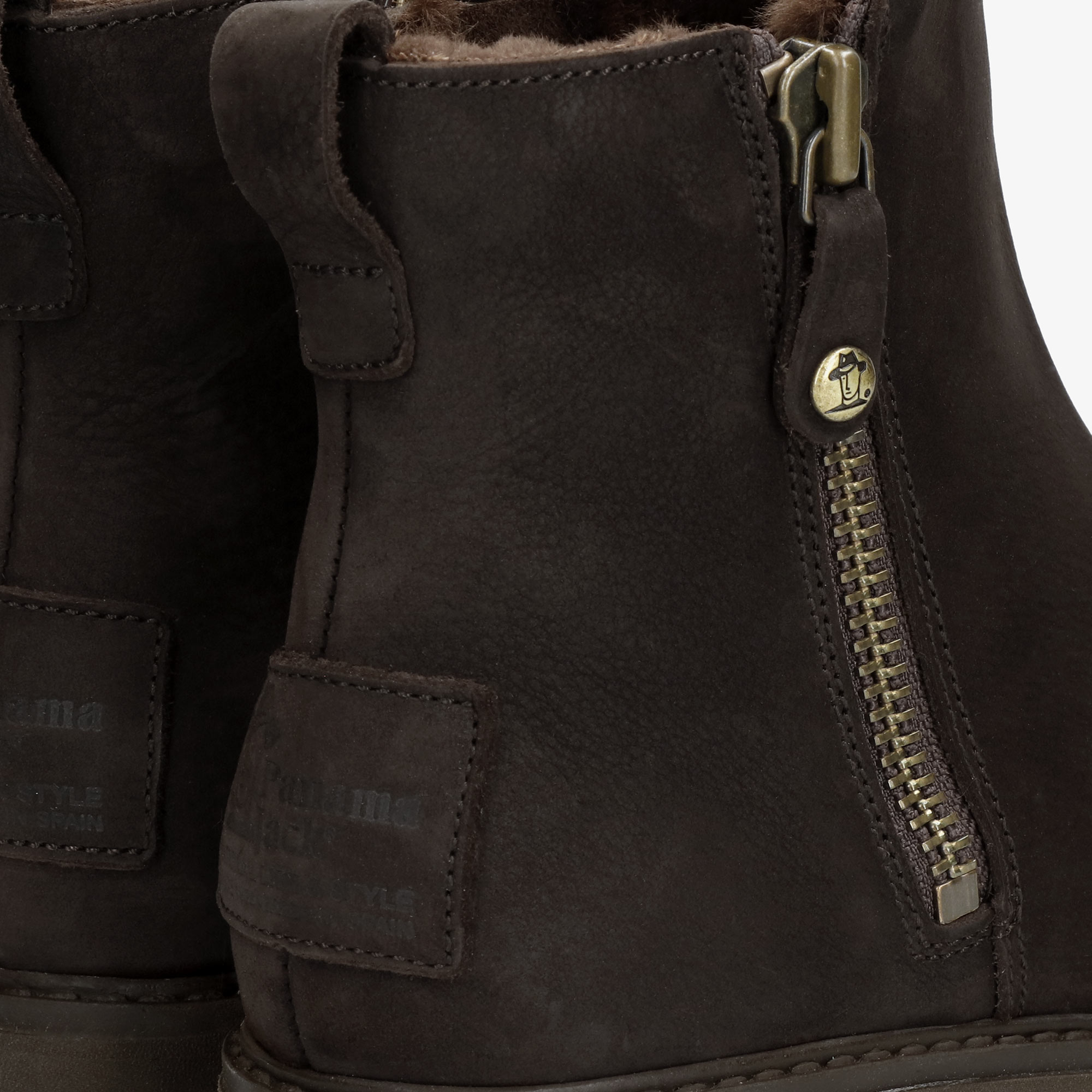 panama-jack-fiore-b9-damenstiefelette-nobuck-braun-waterproof image 7