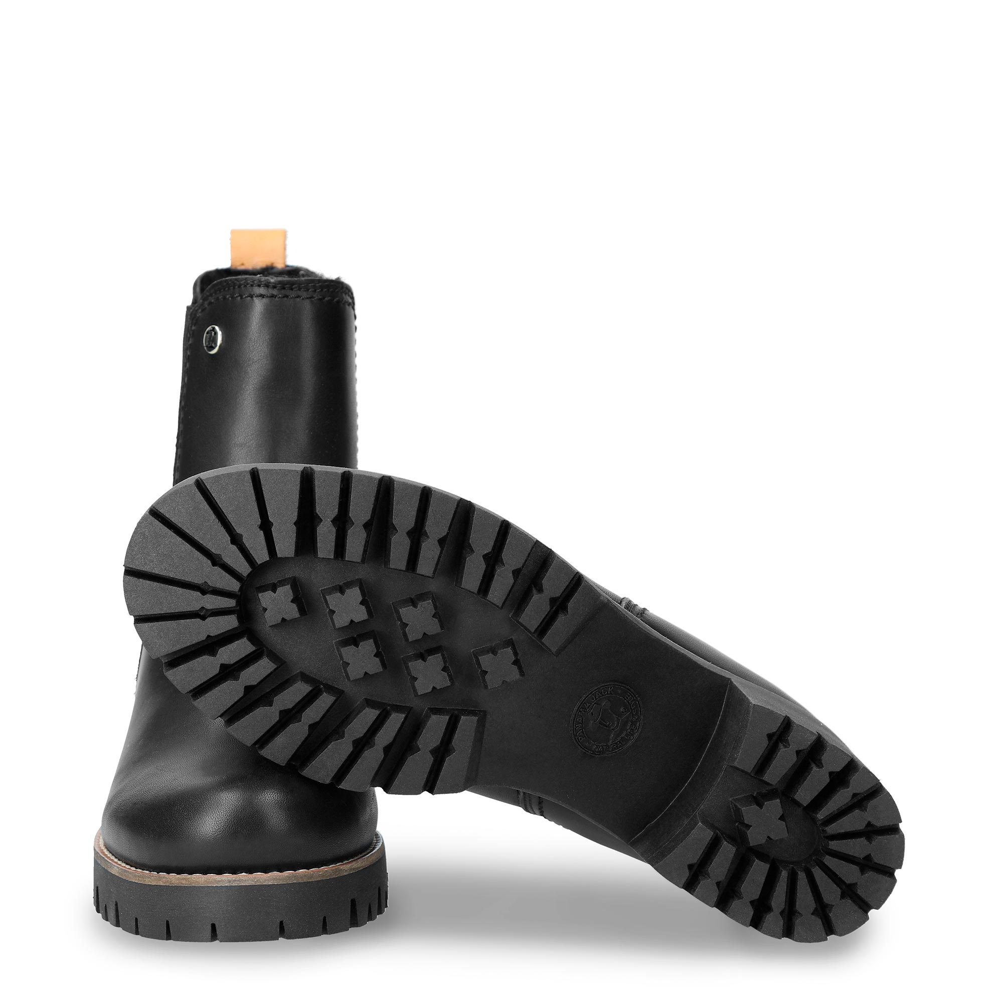 panama-jack-pia-igloo-trav-damenstiefelette-absatz-schwarz-waterproof image 5