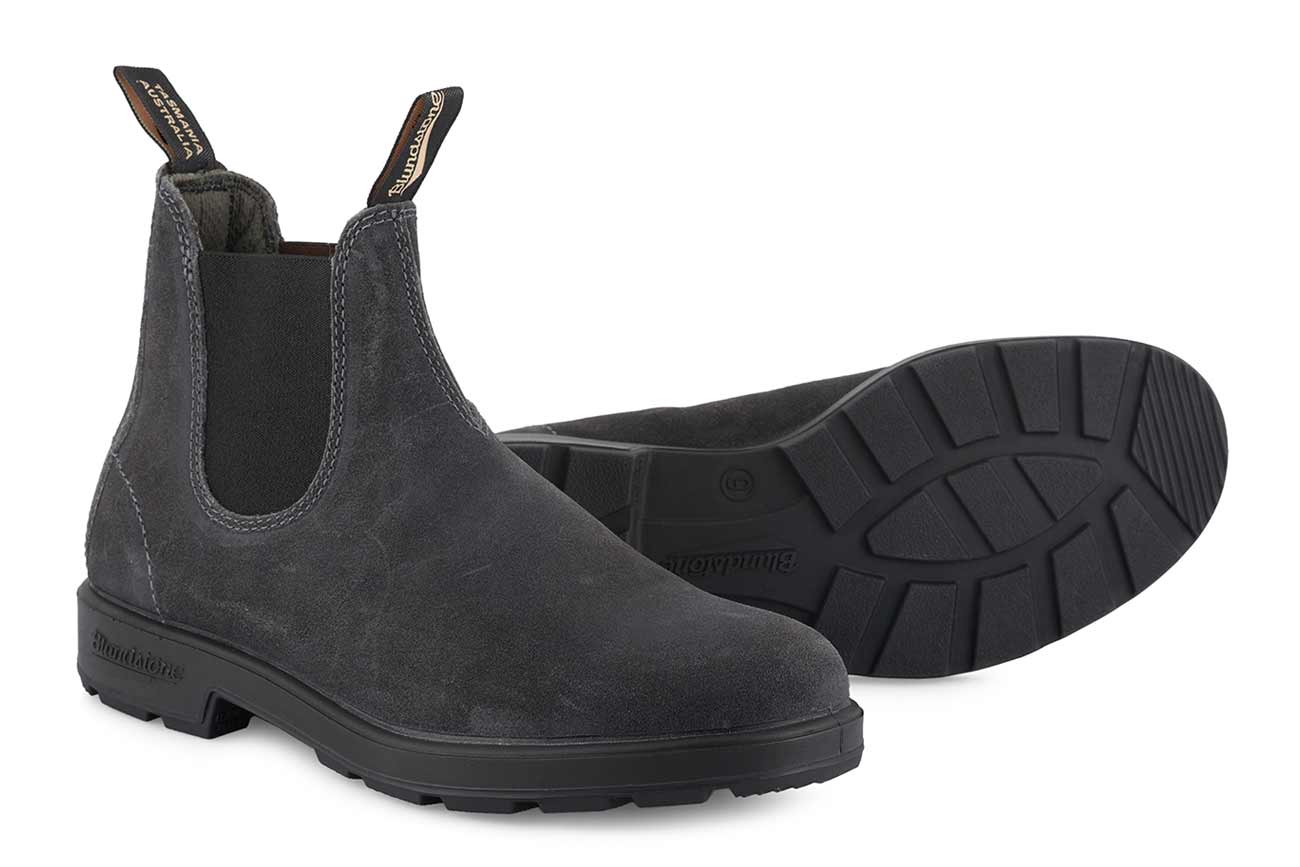blundstone-1910-originals-chelsea-boot-steel-grey-suede-used-look image 4