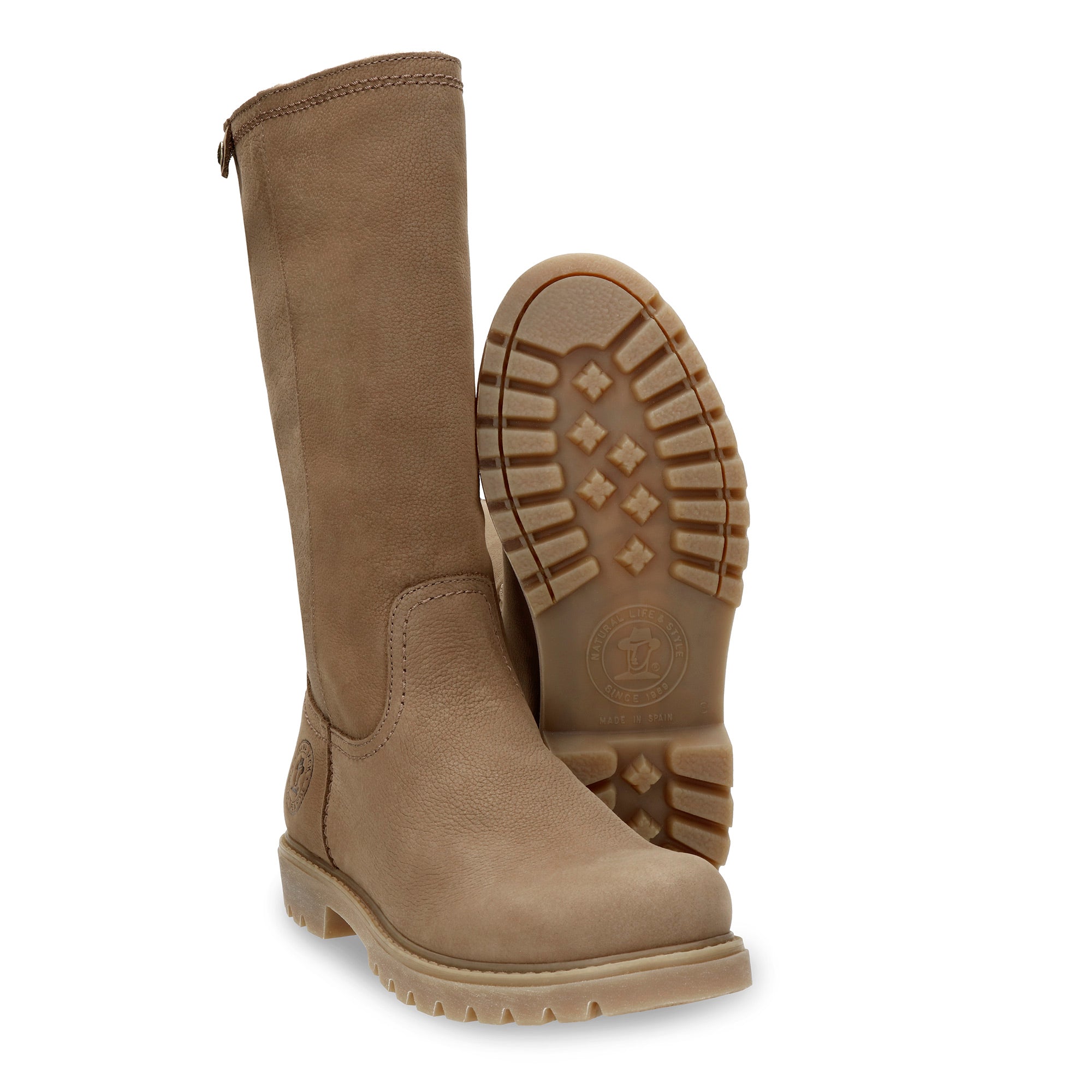 panama-jack-bambina-b146-damen-stiefel-nobuck-taupe image 4