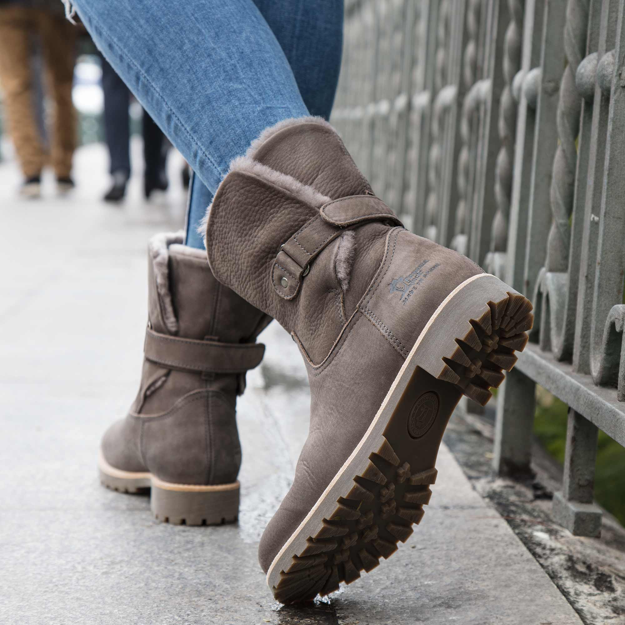 panama-jack-felia-igloo-b7-damenstiefel-waterproof-nubukleder-grau image 7
