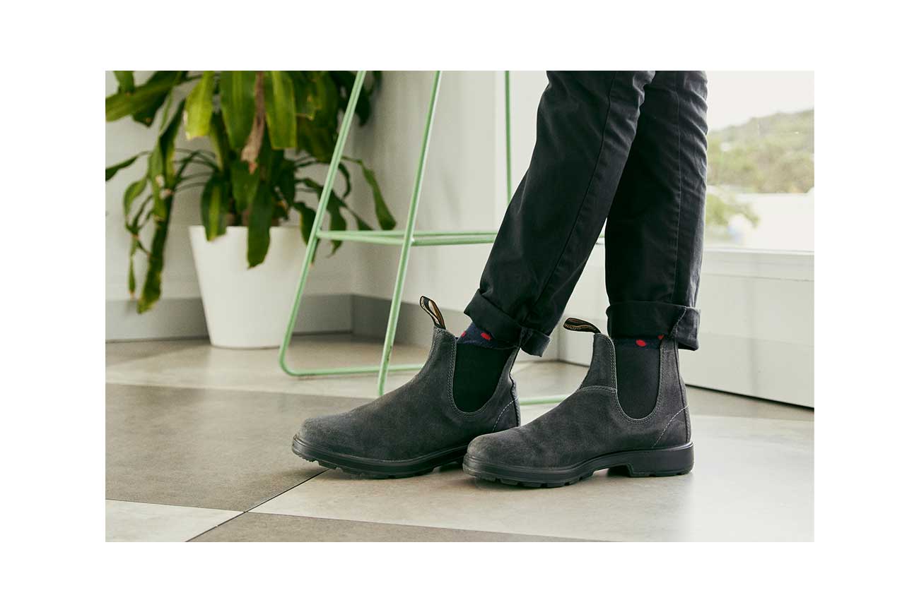 blundstone-1910-originals-chelsea-boot-steel-grey-suede-used-look image 7