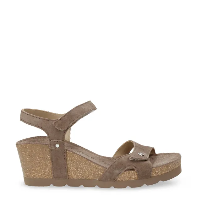 panama-jack-julia-b73-velour-piedra-damen-keilsandalette-stone image 1