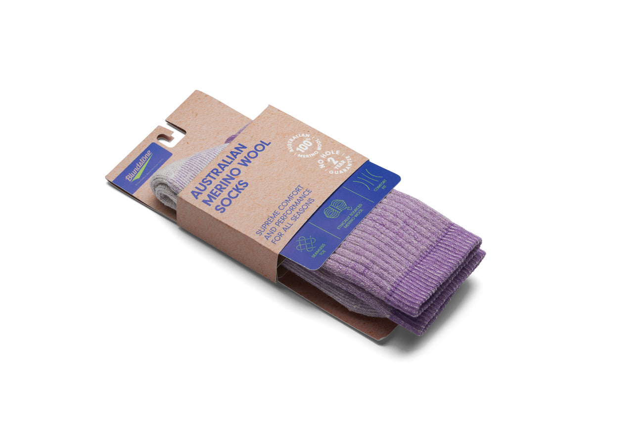 blundstone-socken-pink-and-grey-merinowollsocken image 2