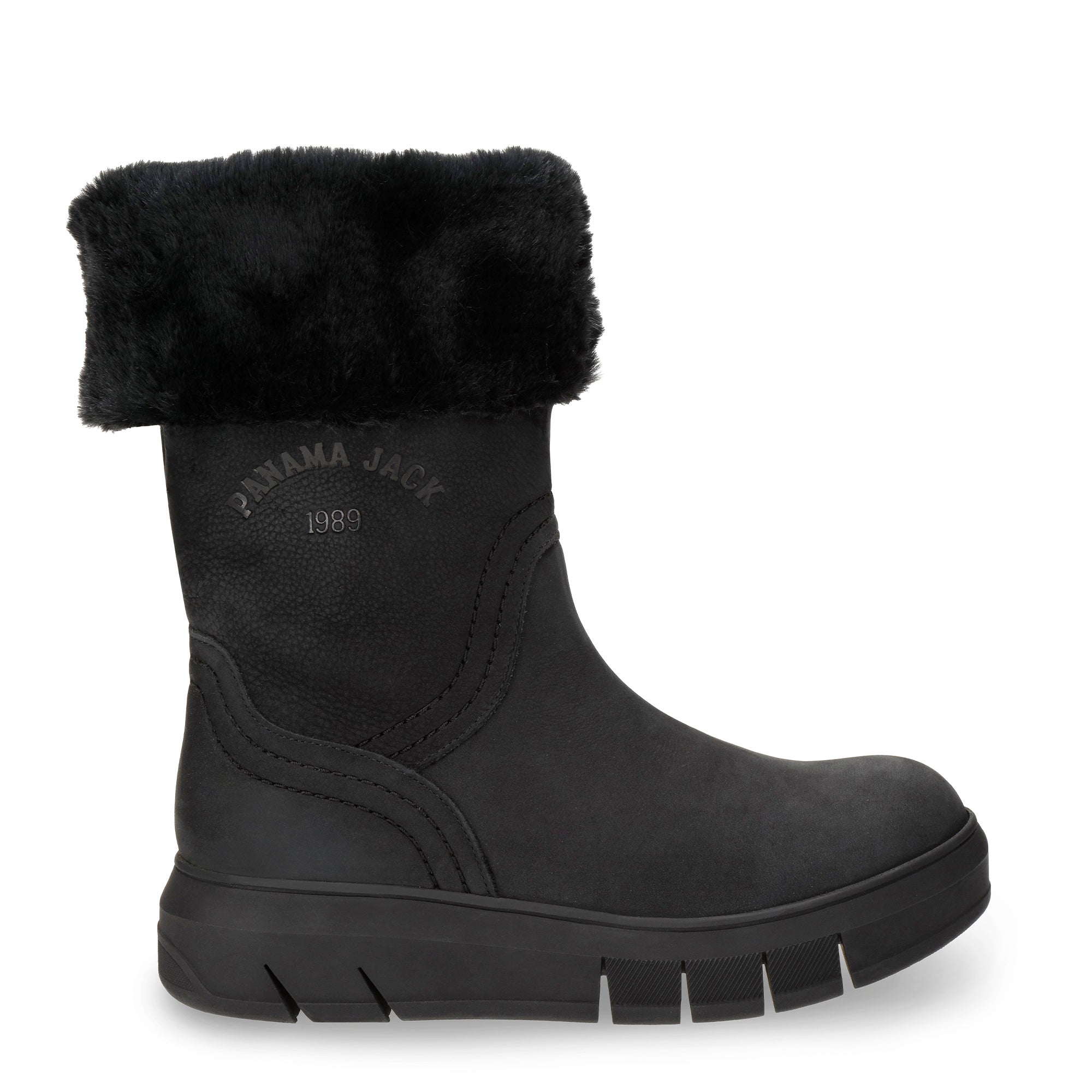 panama-jack-neck-b3-nobuck-negro-damenstiefel-schwarz image 3