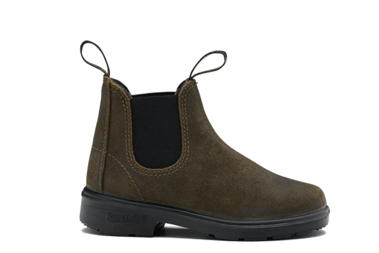 blundstone-2496-kids-chelsea-boot-dark-olive image 1