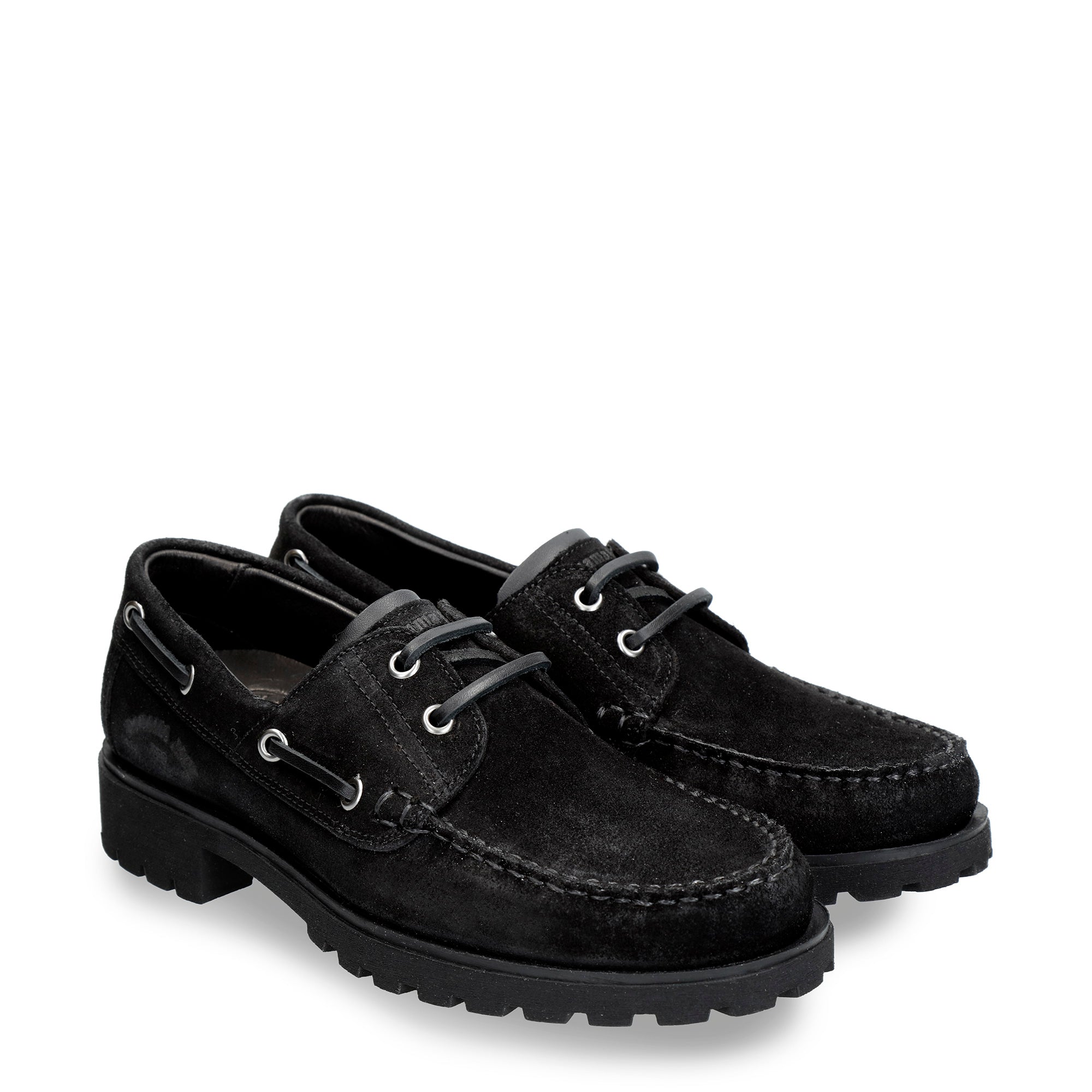 panama-jack-boat-b16-bootsschuh-velour-negro-damen image 2