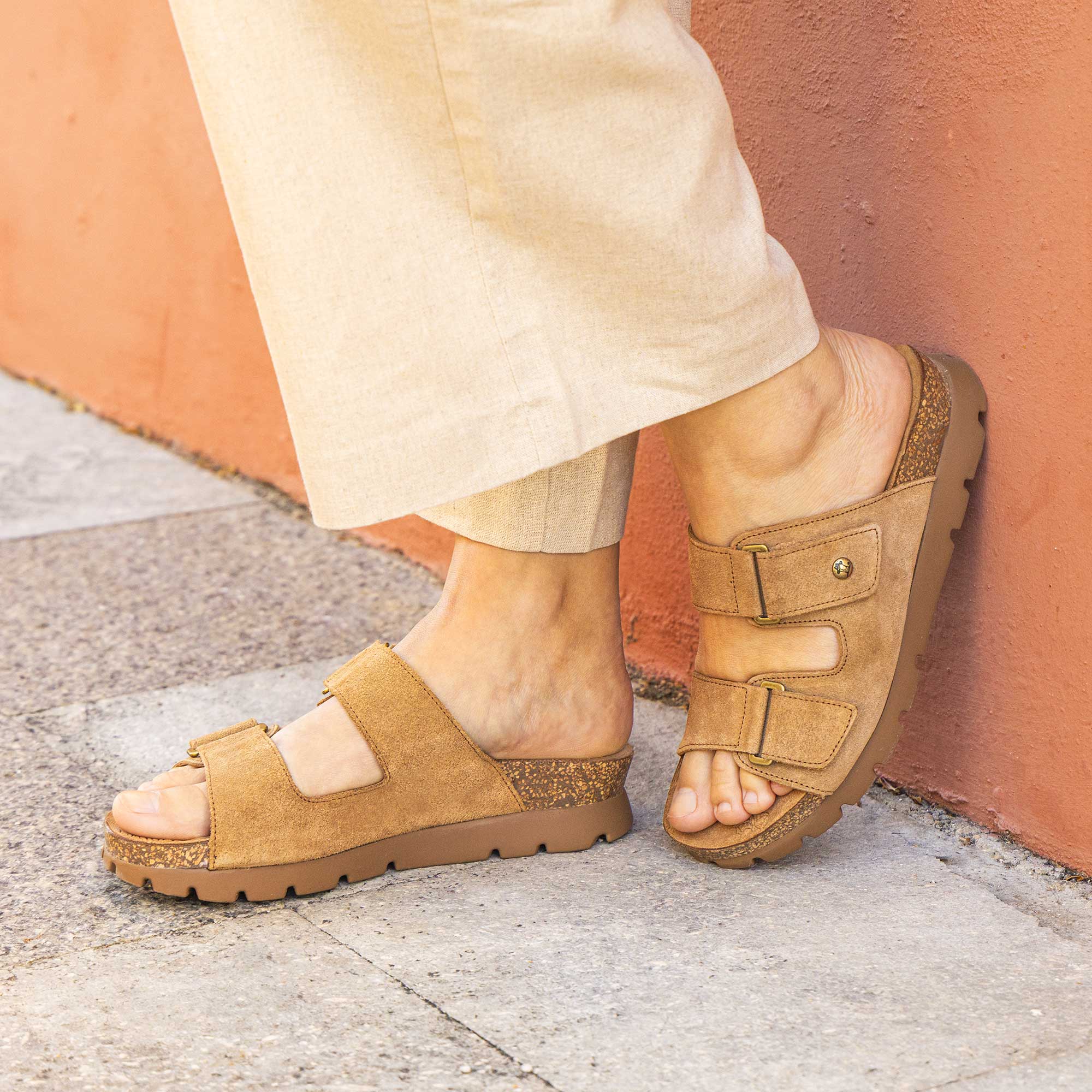panama-jack-sade-b1-damensandale-velours-camel-klett image 8