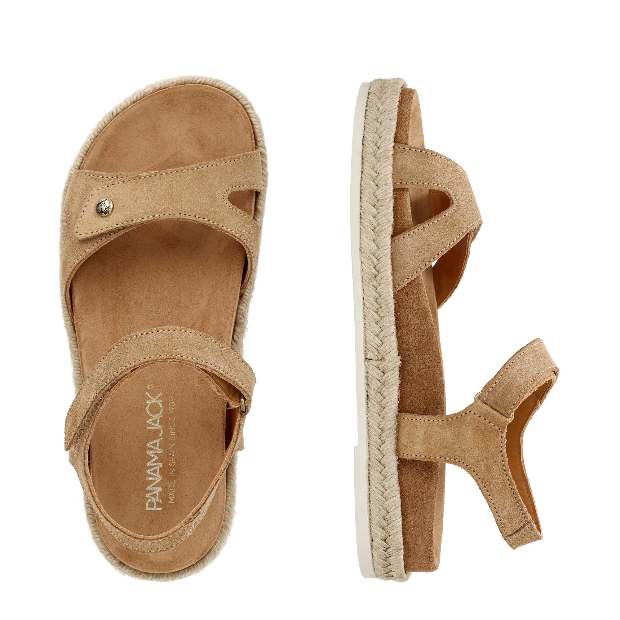 panama-jack-cori-b2-damensandale-velour-cuero-camel image 4