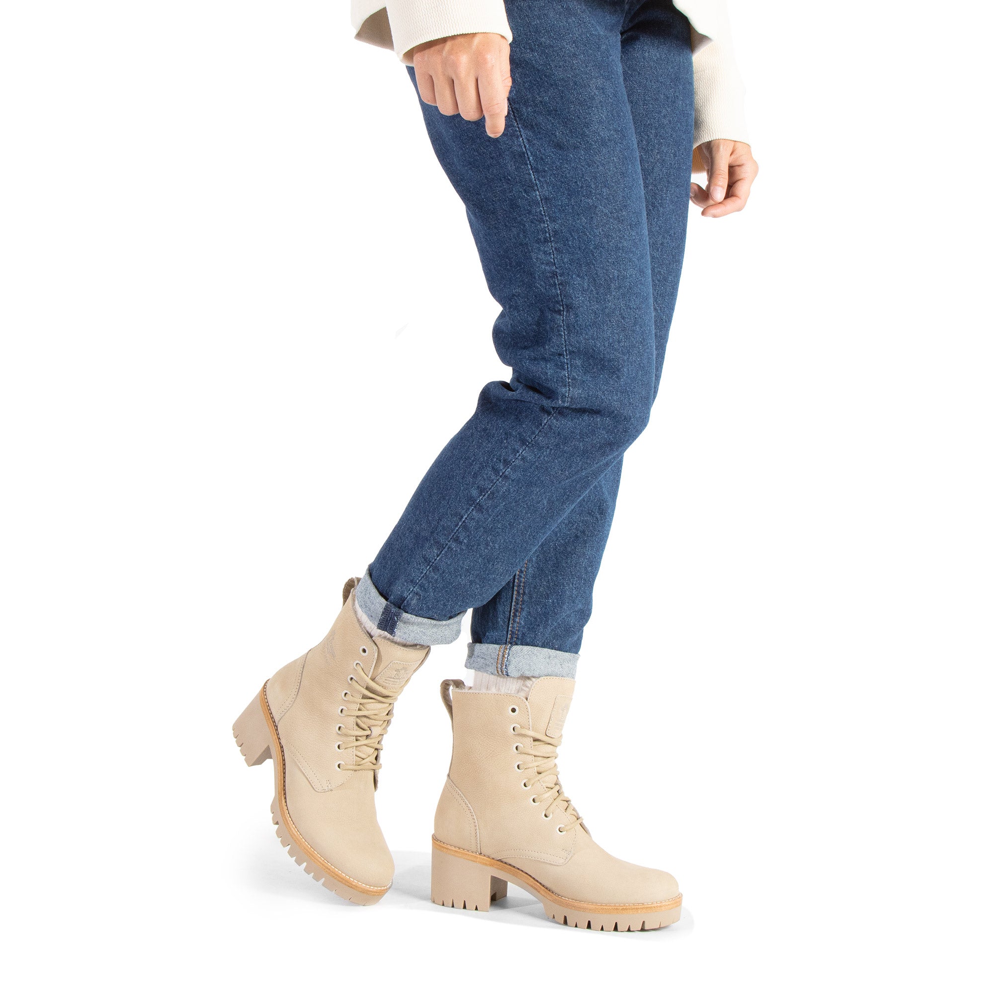 panama-jack-padma-b10-nobuck-crudo-damenstiefel-absatz image 2