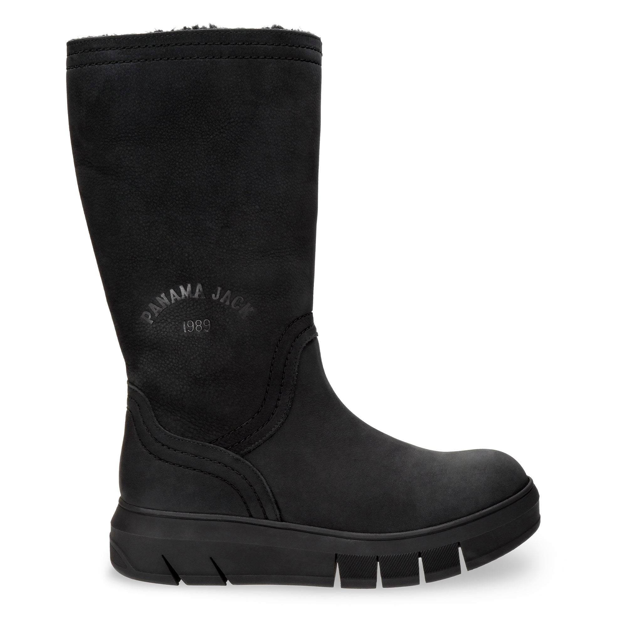 panama-jack-neck-b3-nobuck-negro-damenstiefel-schwarz image 1
