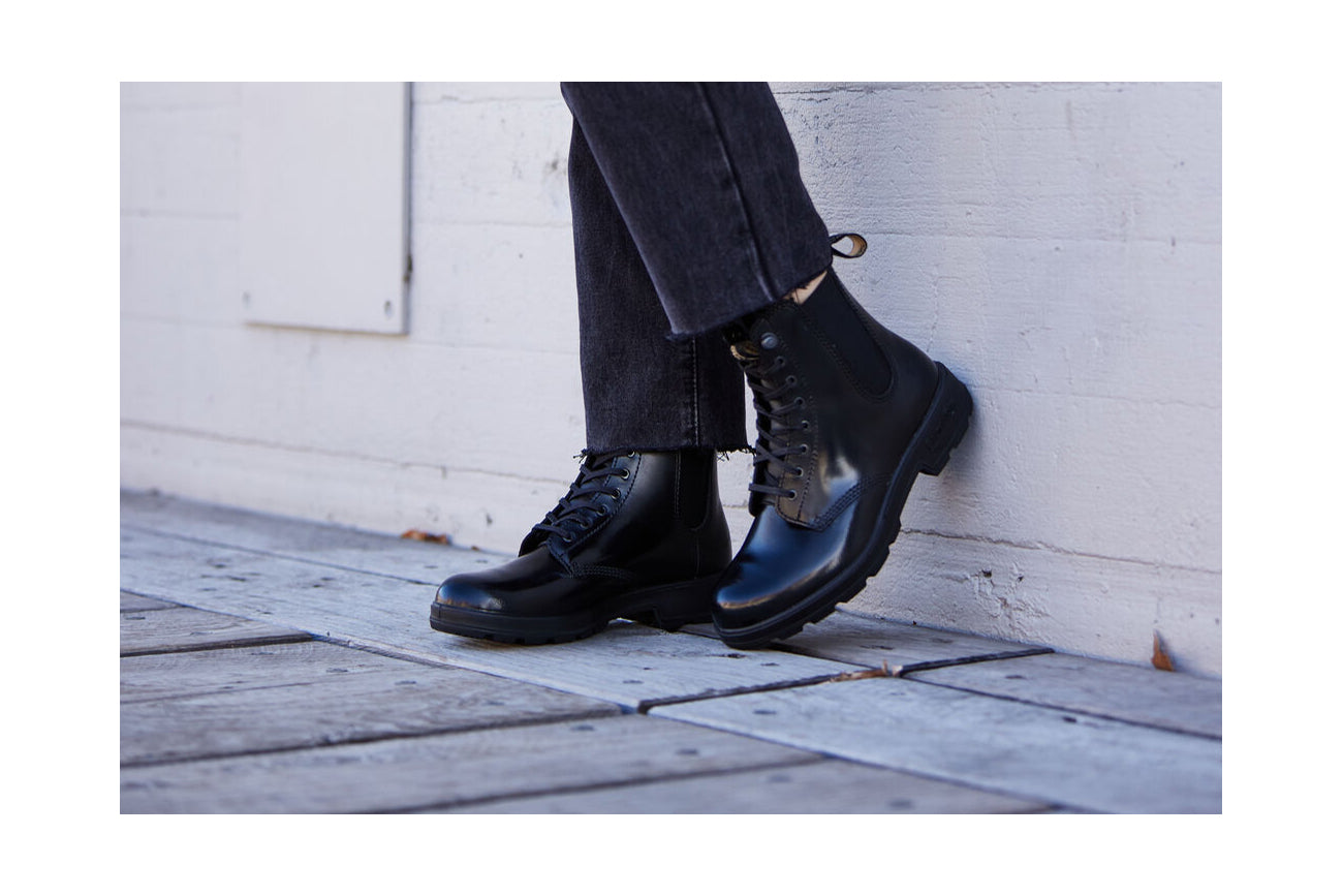 blundstone-2219-high-top-lace-up-black-brush image 3