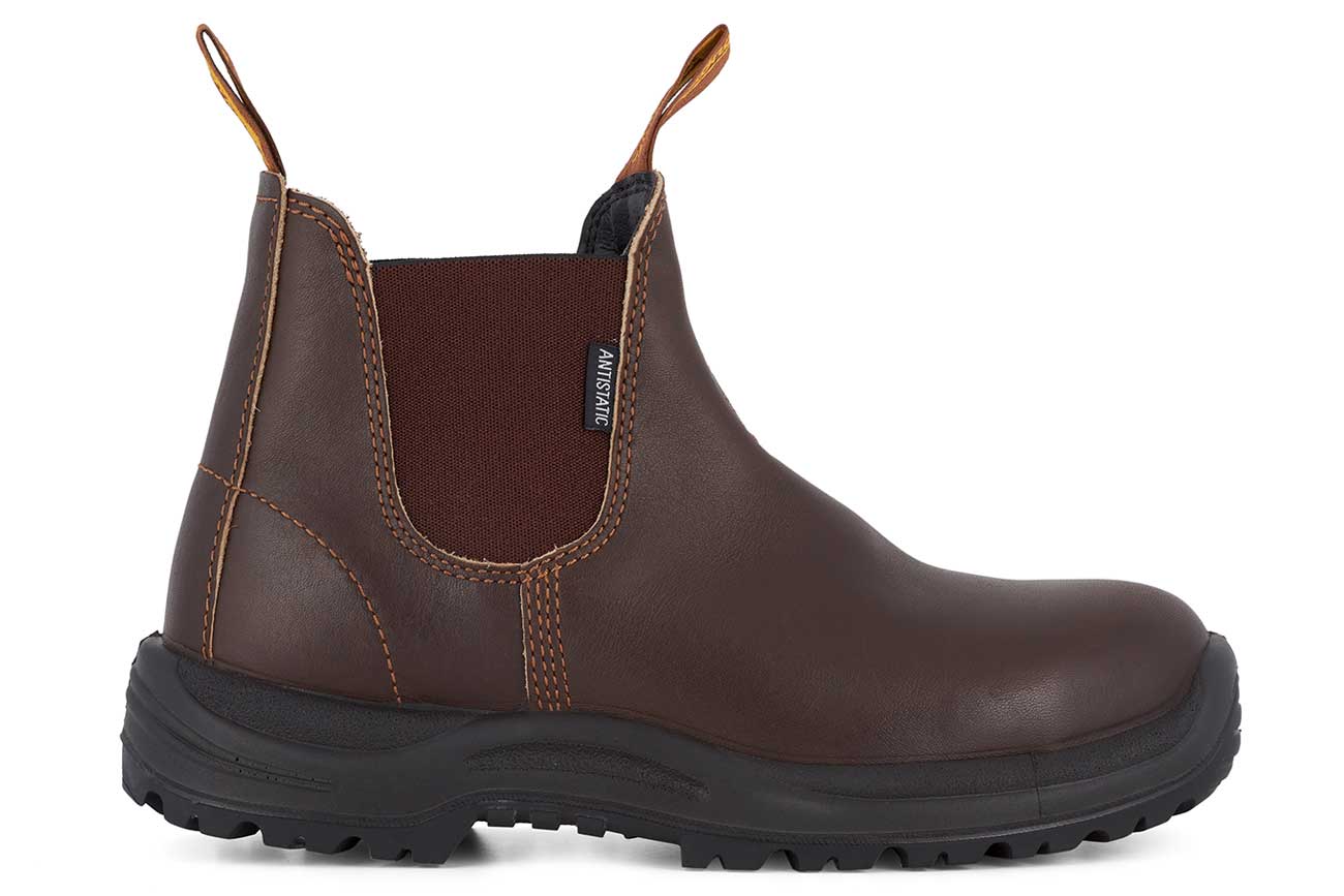 blundstone-122-work-sicherheitsstiefel-brown-stahlkappe image 1