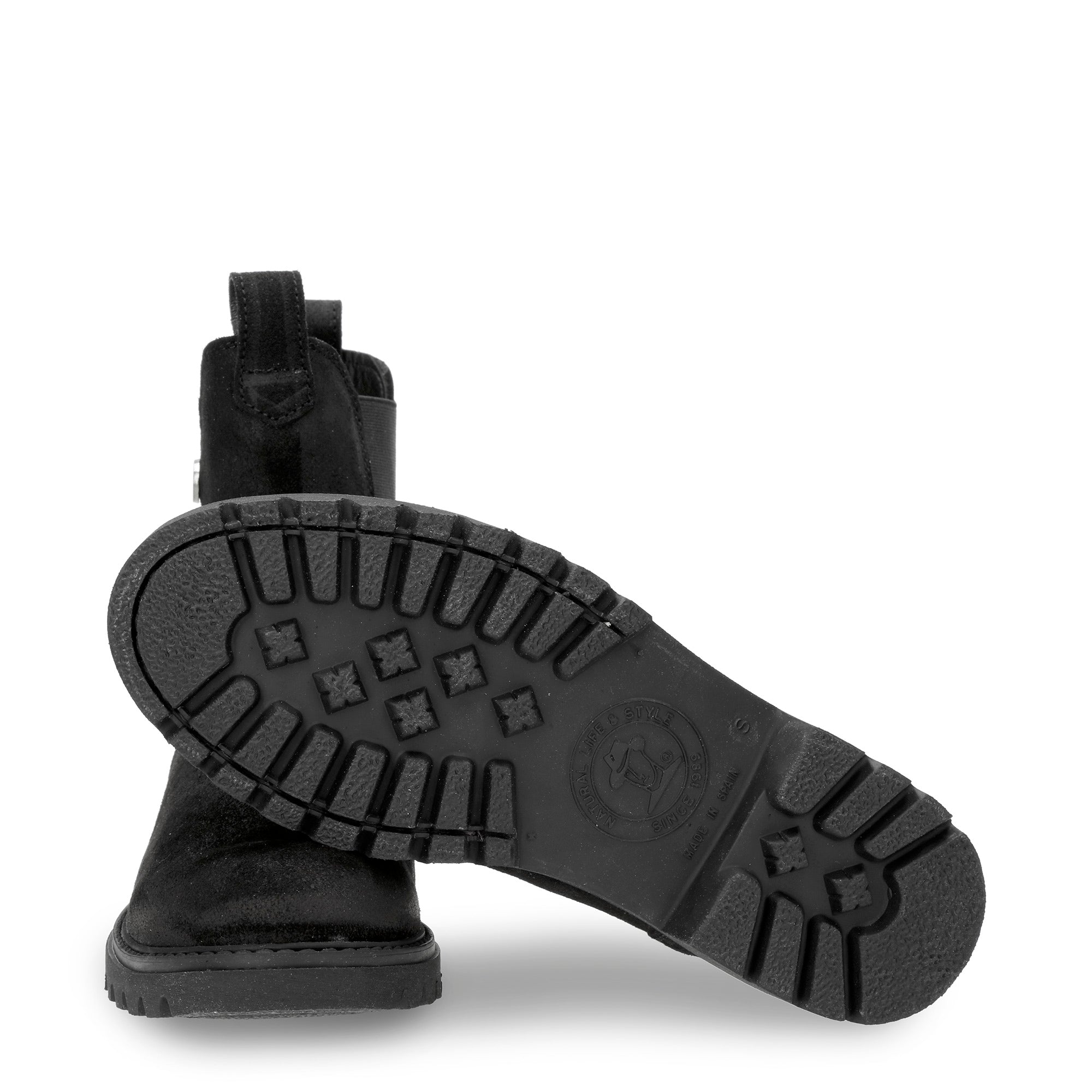 panama-jack-francesca-b9-velour-negro-stiefelette-schwarz image 4