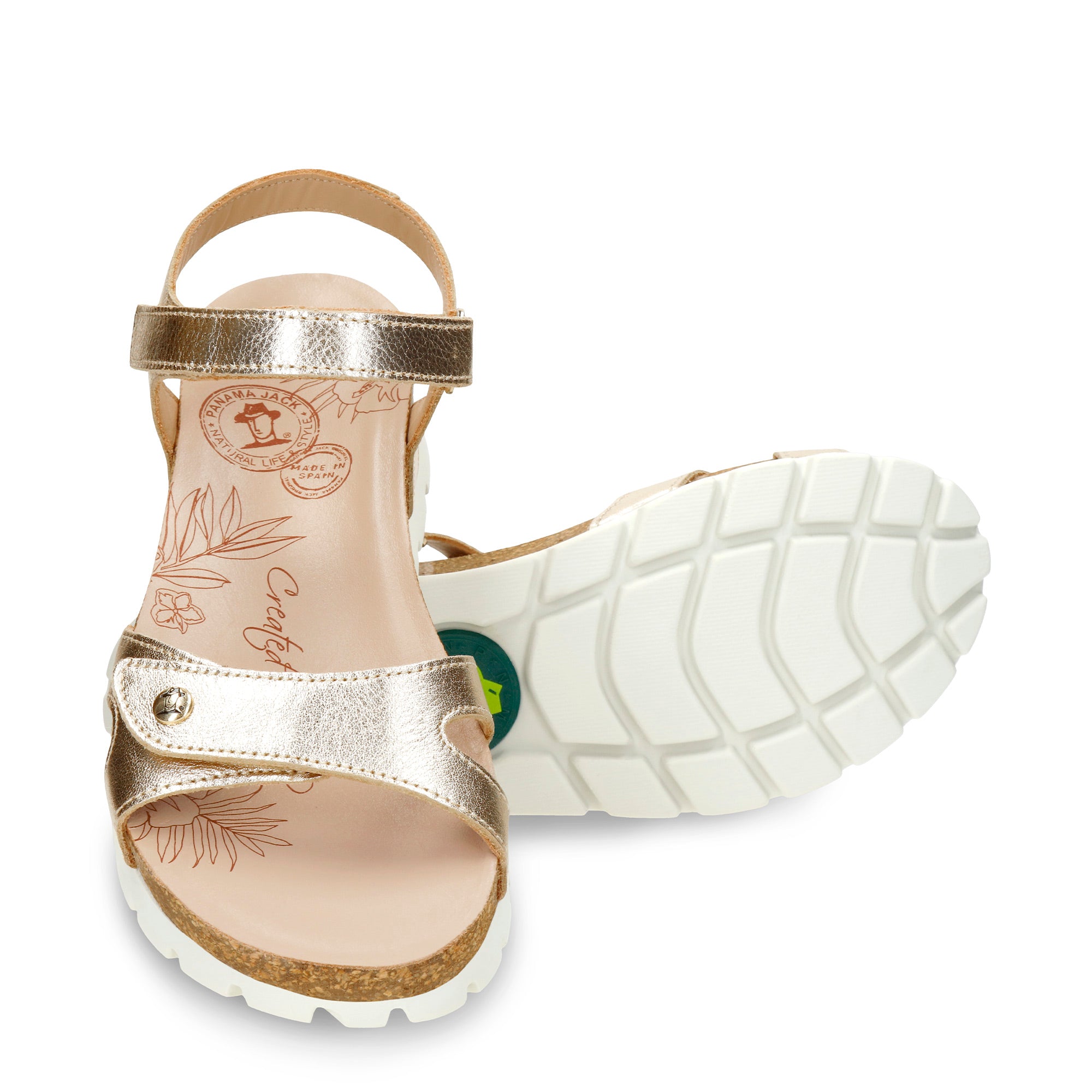 panama-jack-sulia-shine-b3-damen-sandale-napa-oro image 6