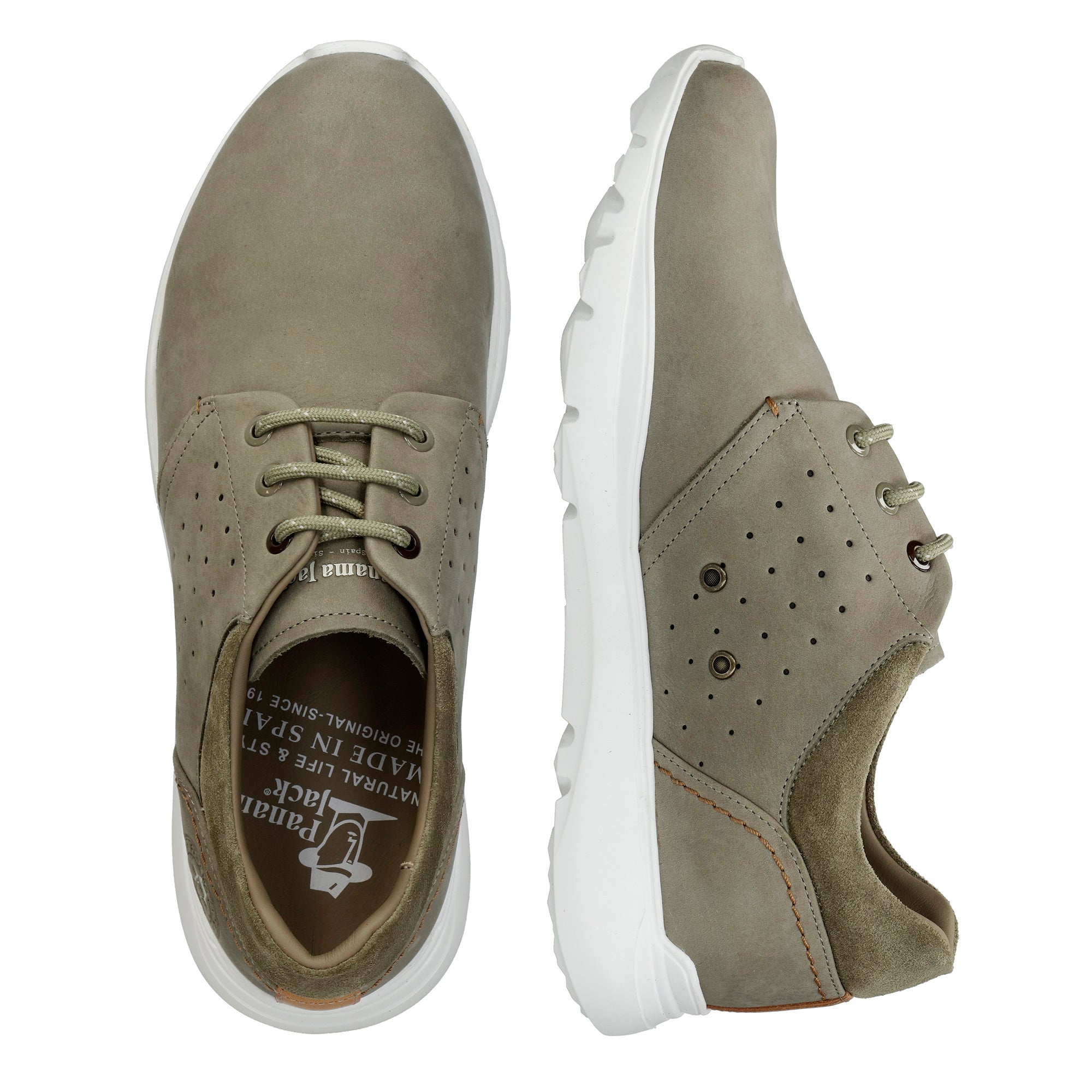 panama-jack-julius-c38-nobuck-herren-sneaker-kaki-waterproof image 4