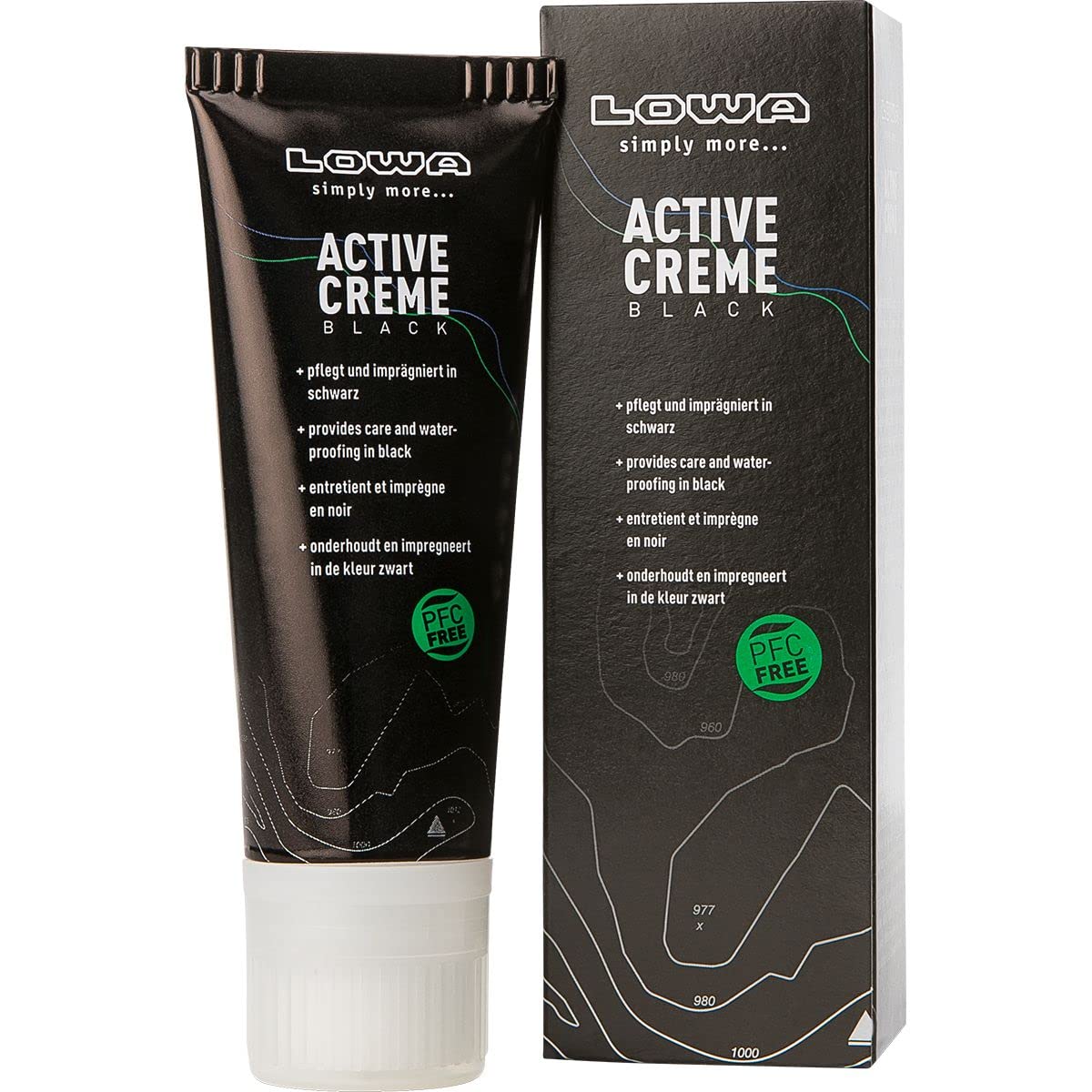 lowa-active-creme-75ml-schwarz-lederpflege-gore-tex image 1