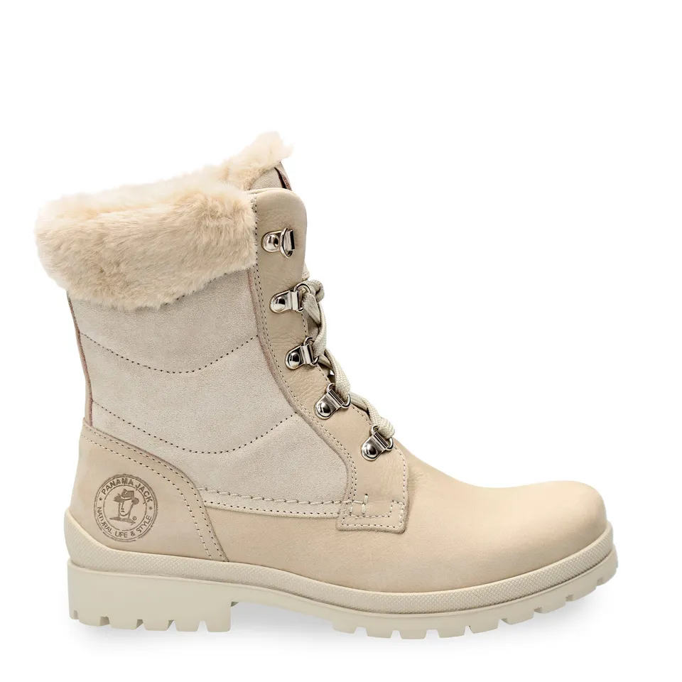 panama-jack-tuscani-b28-damenstiefel-waterproof-nubukleder-natural image 1