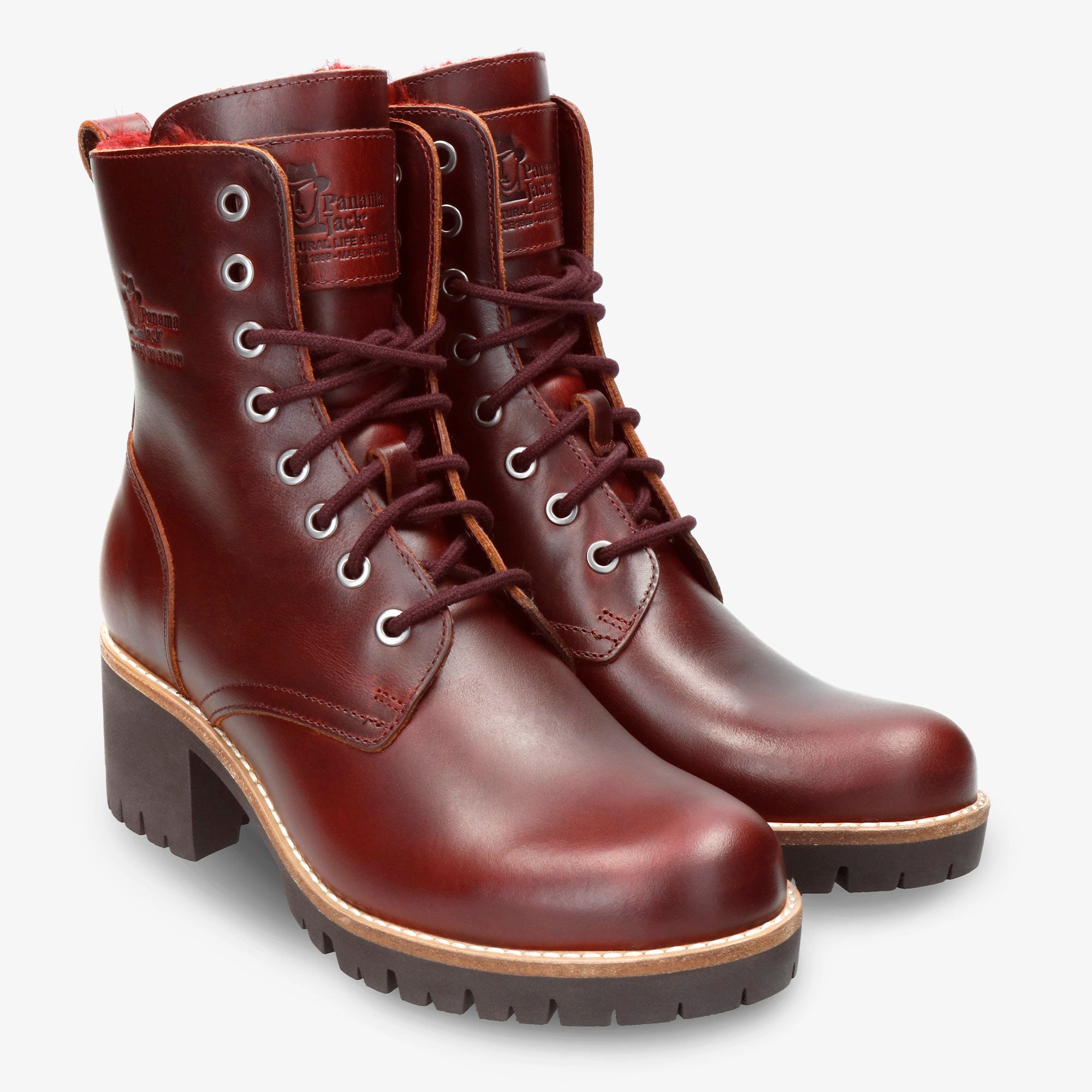 panama-jack-padma-b25-damenstiefel-waterproof-bordeaux image 3