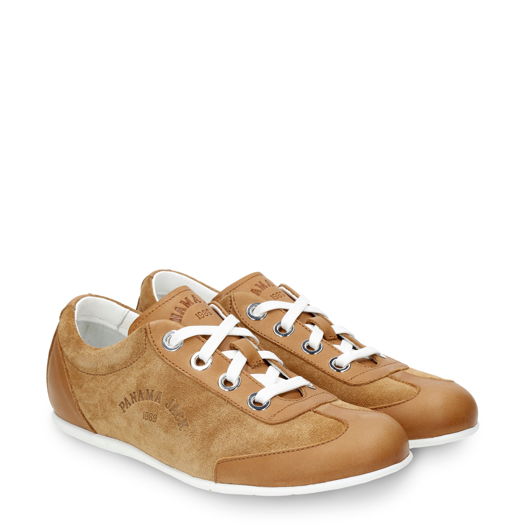 panama-jack-farum-b7-damen-sneaker-velour-cuero-camel image 2