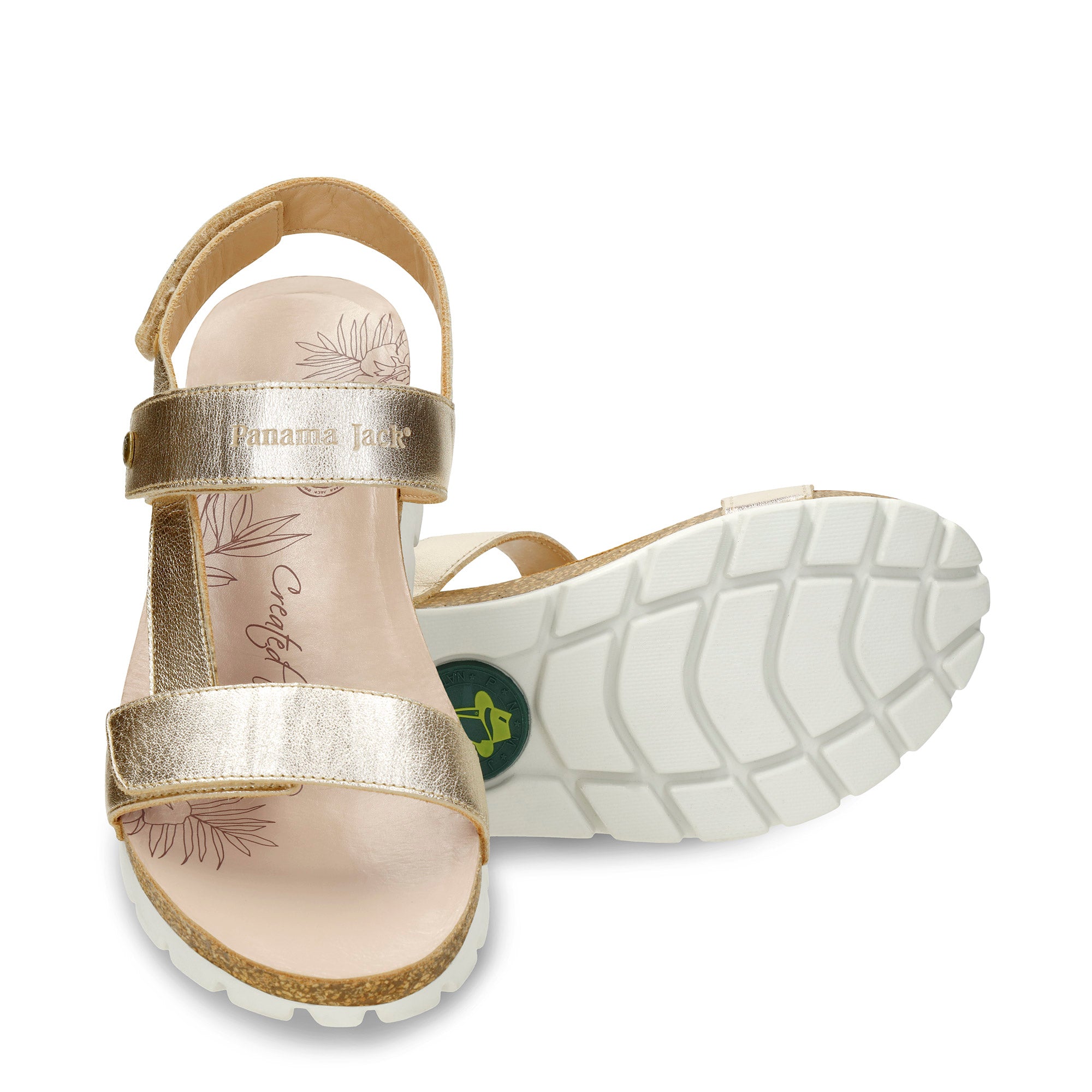 panama-jack-selma-shine-b1-damen-sandale-napa-gold image 5